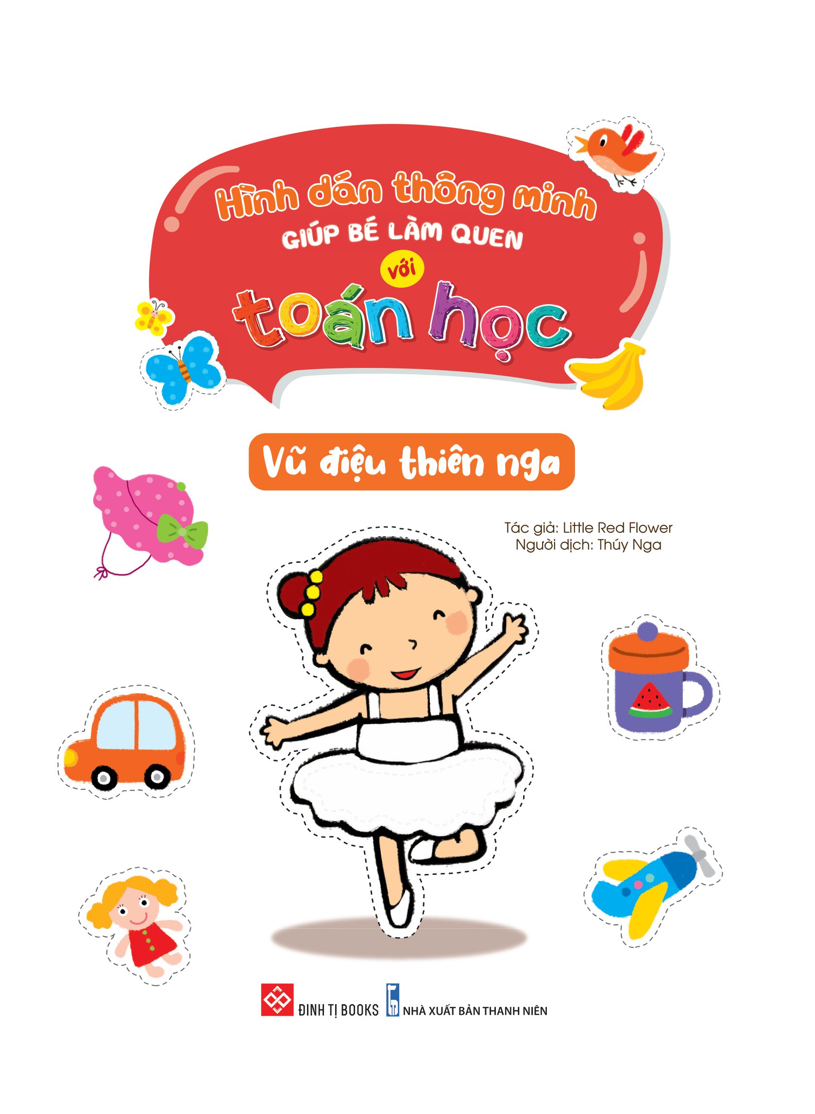 hình dán thông minh giúp bé làm quen với toán học - vũ điệu thiên nga - Ảnh 2