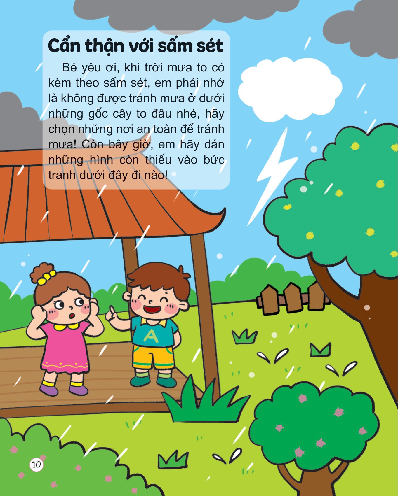 hình dán thú vị rèn trí thông minh - an toàn mạnh khỏe (dành cho trể từ 2-6 tuổi) - Ảnh 11