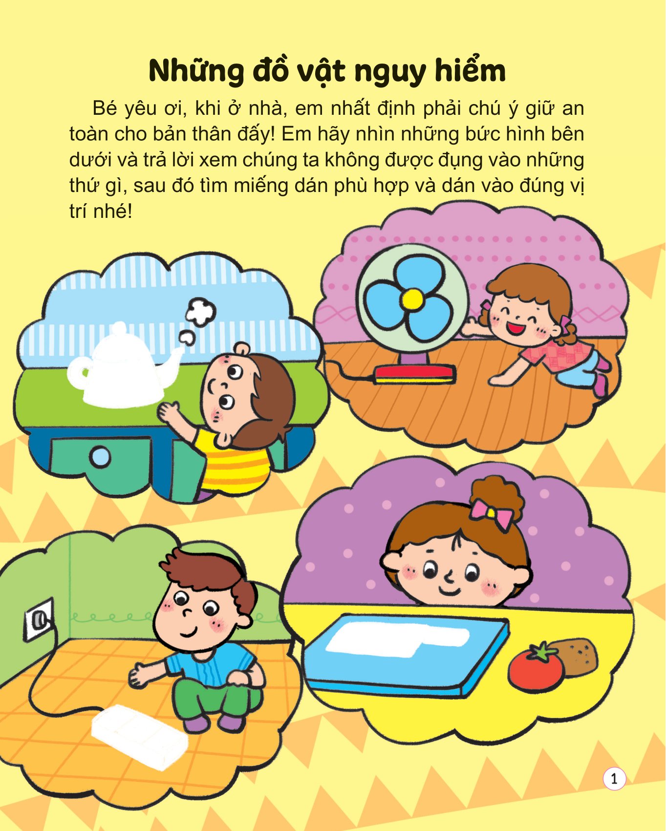 hình dán thú vị rèn trí thông minh - an toàn mạnh khỏe (dành cho trể từ 2-6 tuổi) - Ảnh 2