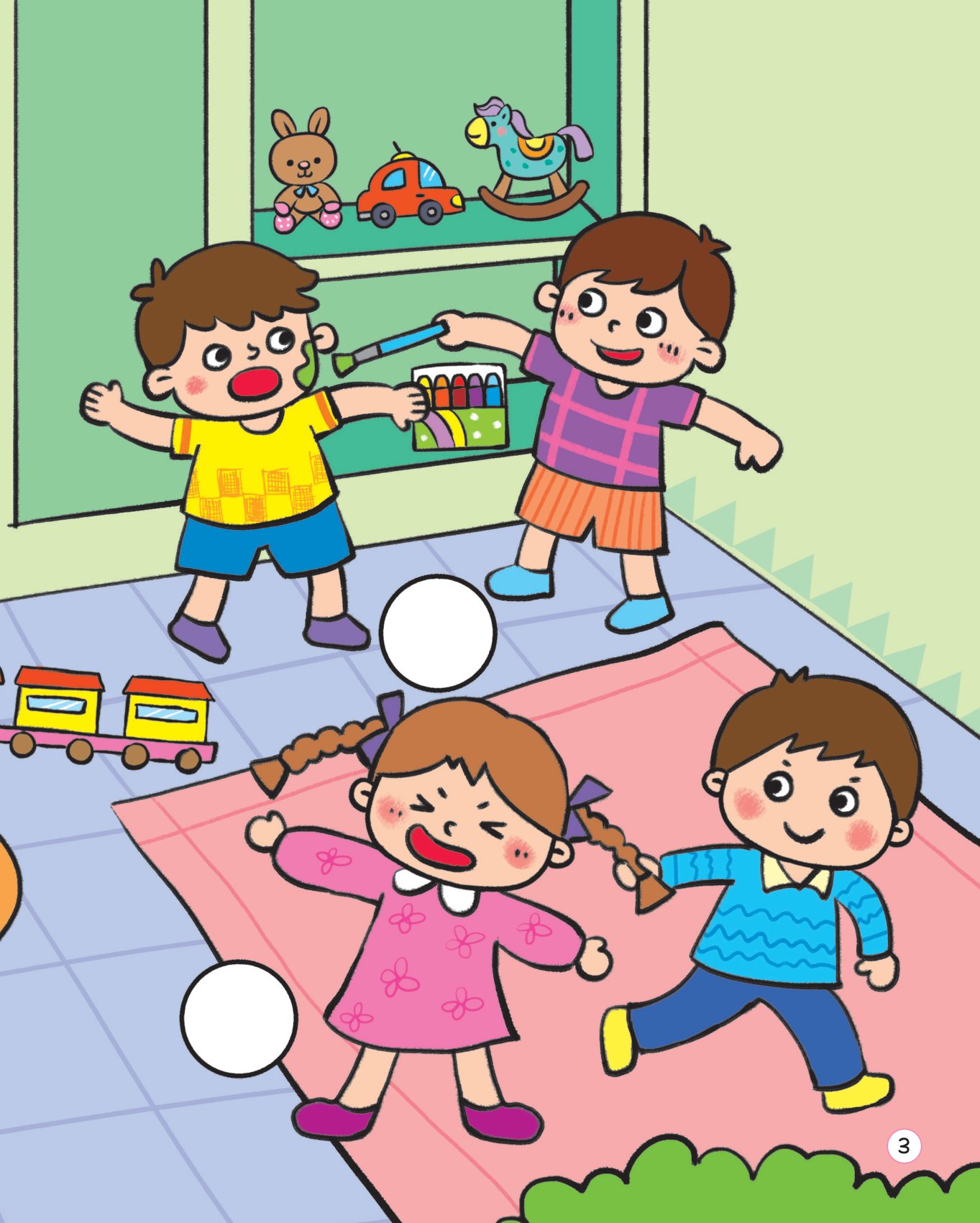 hình dán thú vị rèn trí thông minh - an toàn mạnh khỏe (dành cho trể từ 2-6 tuổi) - Ảnh 4