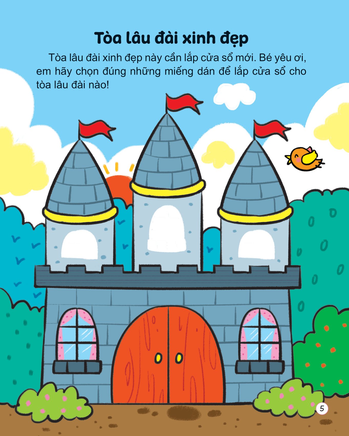 hình dán thú vị - rèn trí thông minh - nhận biết hình dạng - Ảnh 7