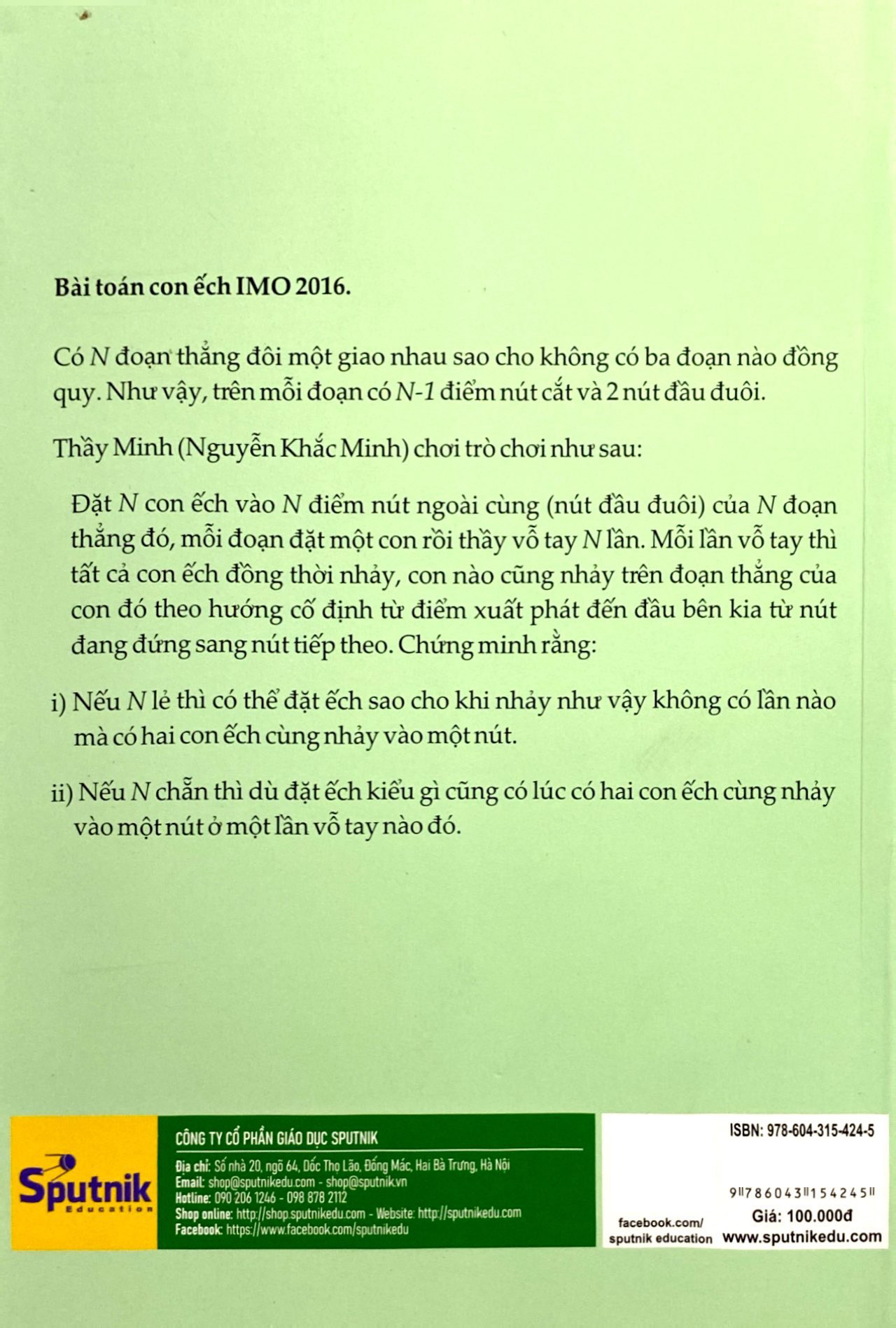 Hình Học Tổ Hợp (Tái Bản 2020) - Ảnh 8