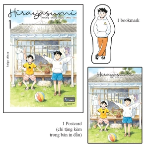 hirayasumi - những tháng ngày chơi vơi - tập 1 - tặng kèm bookmark nhân vật + postcard bồi cứng - Ảnh 2