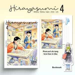 hirayasumi - những tháng ngày chơi vơi - tập 4 - tặng kèm bookmark nhân vật + postcard bồi cứng - Ảnh 2