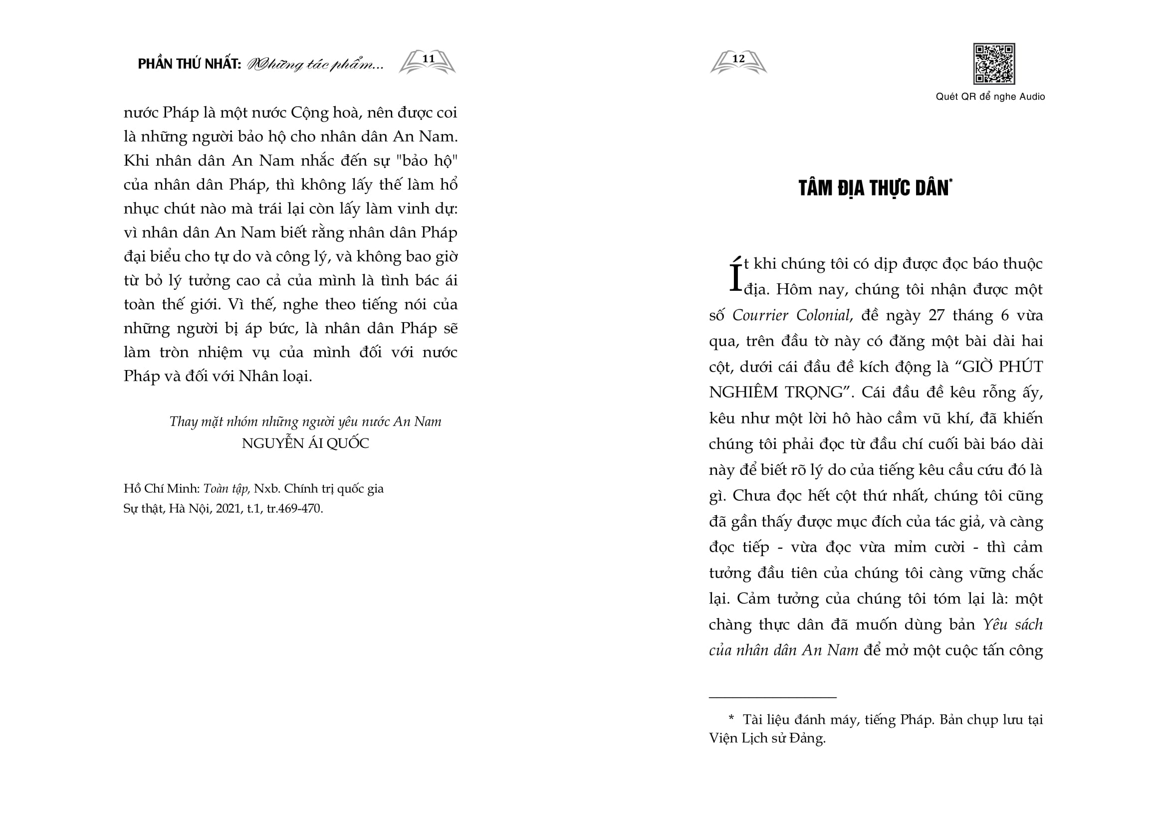 Hồ Chí Minh - Một Số Áng Văn Chính Luận Tiêu Biểu - Ảnh 12