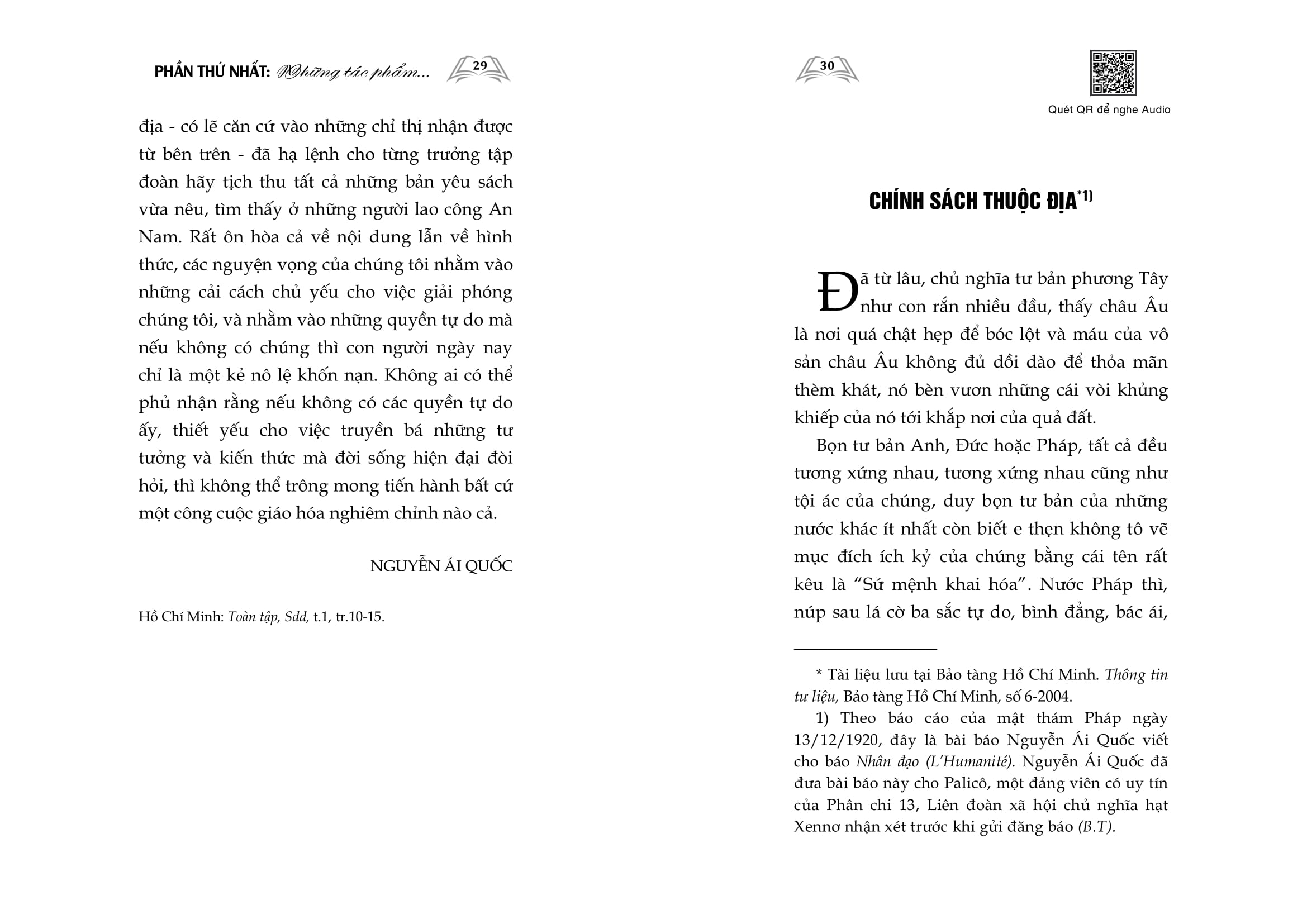 Hồ Chí Minh - Một Số Áng Văn Chính Luận Tiêu Biểu - Ảnh 21