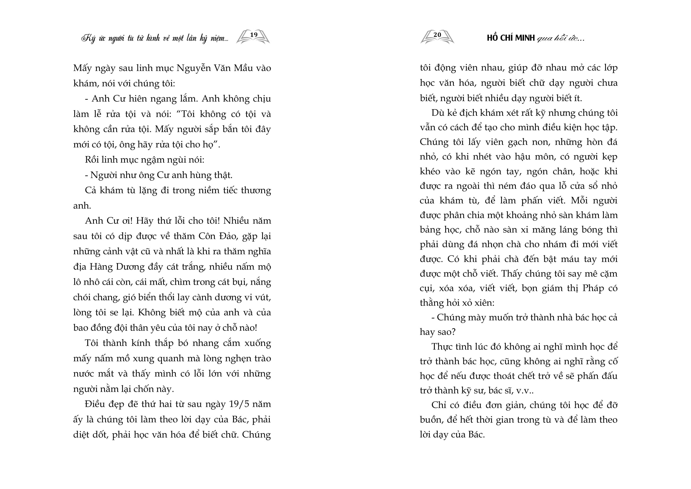 Hồ Chí Minh Qua Hồi Ức Của Những Cựu Tù Chính Trị Côn Đảo - Ảnh 14