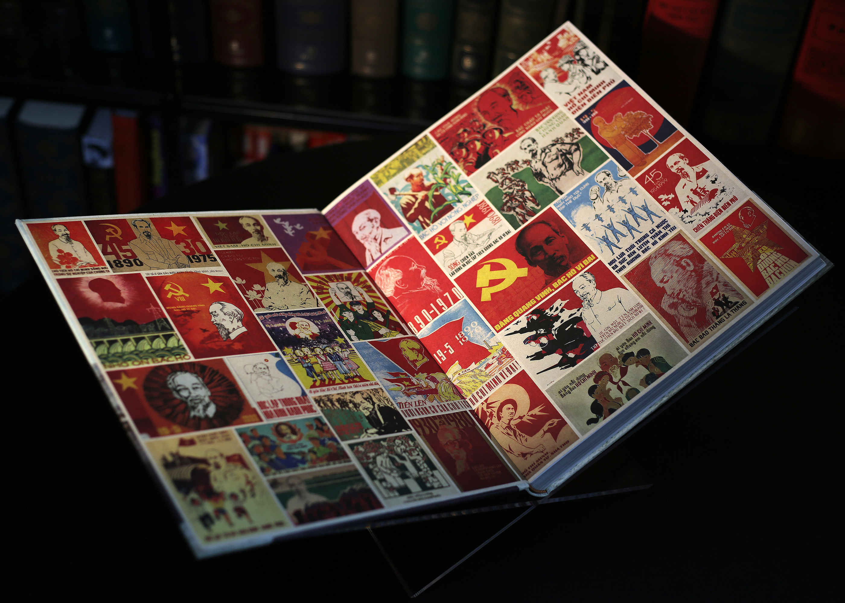 Hồ Chí Minh - Tiểu Sử Bằng Hình - Ấn Bản Giới Hạn - Bìa Vải - Ảnh 11