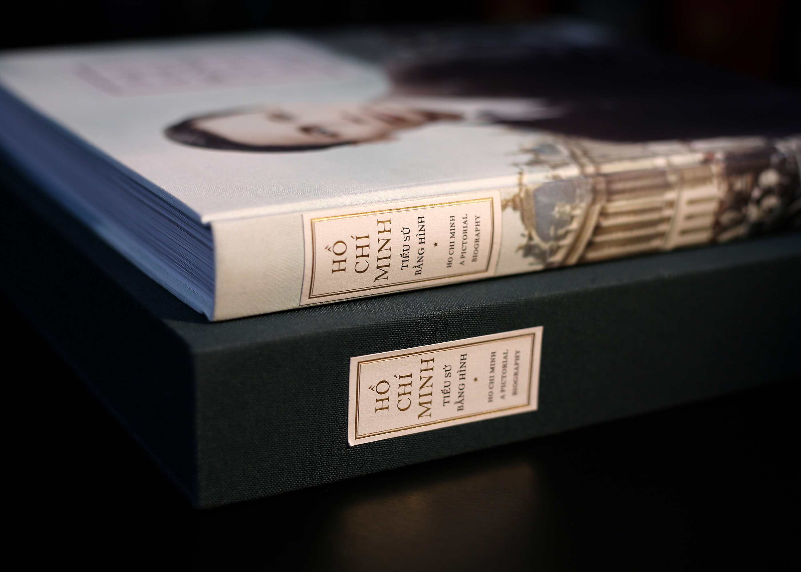 Hồ Chí Minh - Tiểu Sử Bằng Hình - Ấn Bản Giới Hạn - Bìa Vải - Ảnh 3