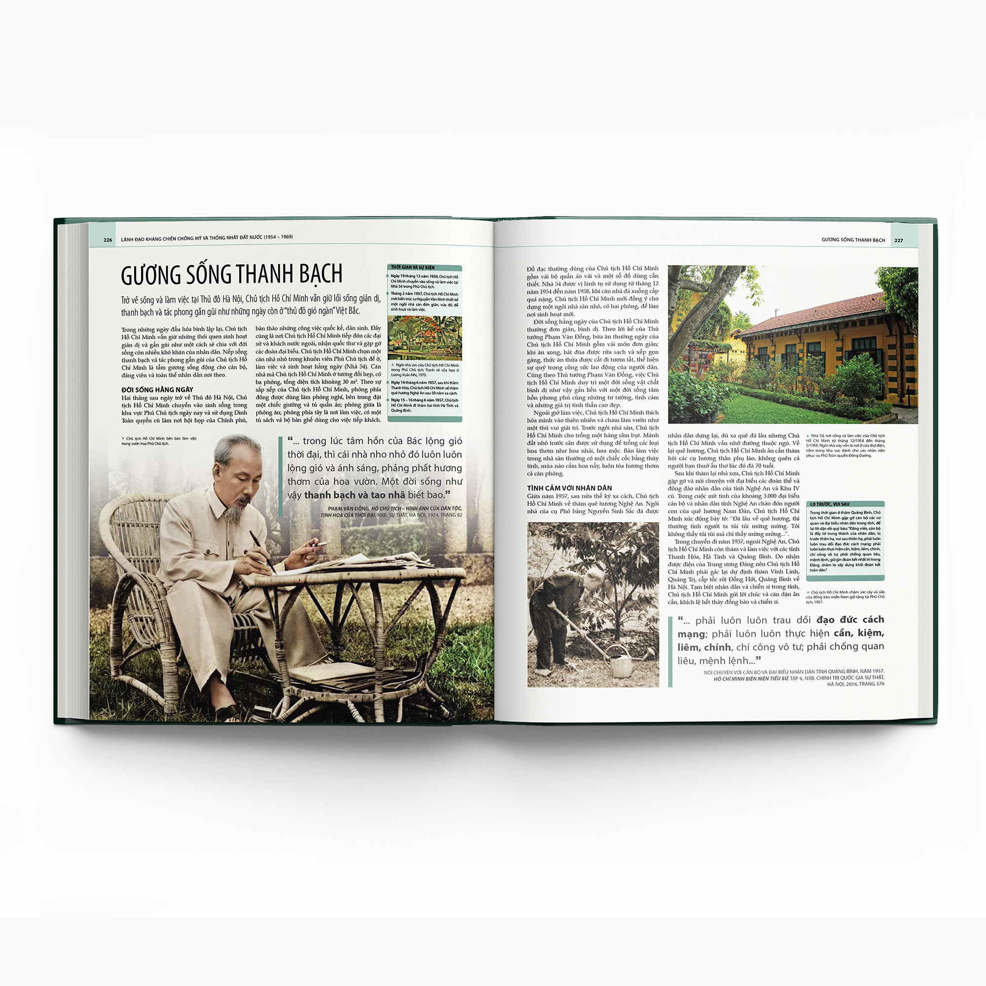 Hồ Chí Minh - Tiểu Sử Bằng Hình - Bìa Cứng - Tặng Kèm 1 Bookmark + 4 Postcard - Ảnh 11