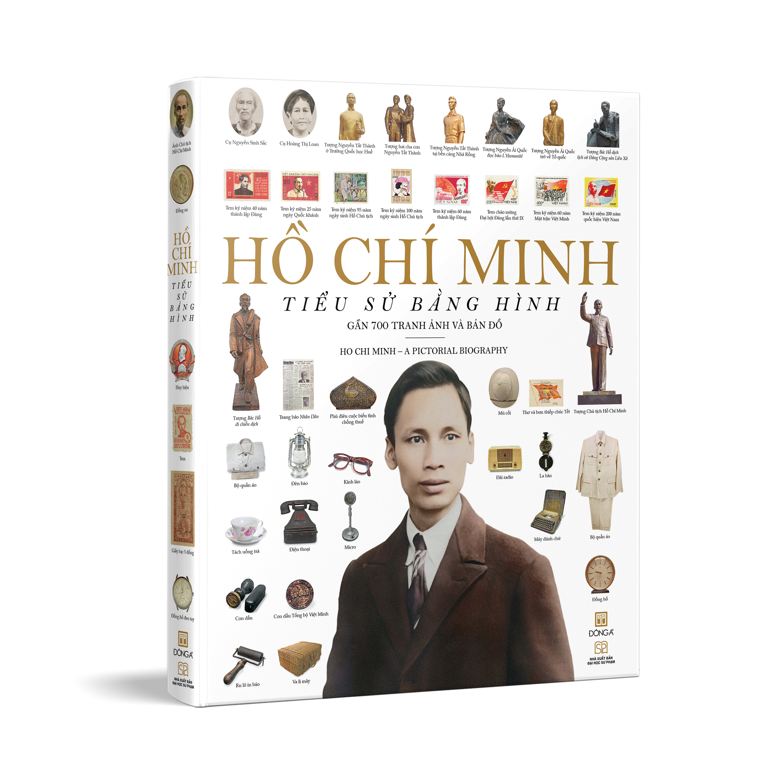 Hồ Chí Minh - Tiểu Sử Bằng Hình - Bìa Cứng - Tặng Kèm 1 Bookmark + 4 Postcard - Ảnh 3