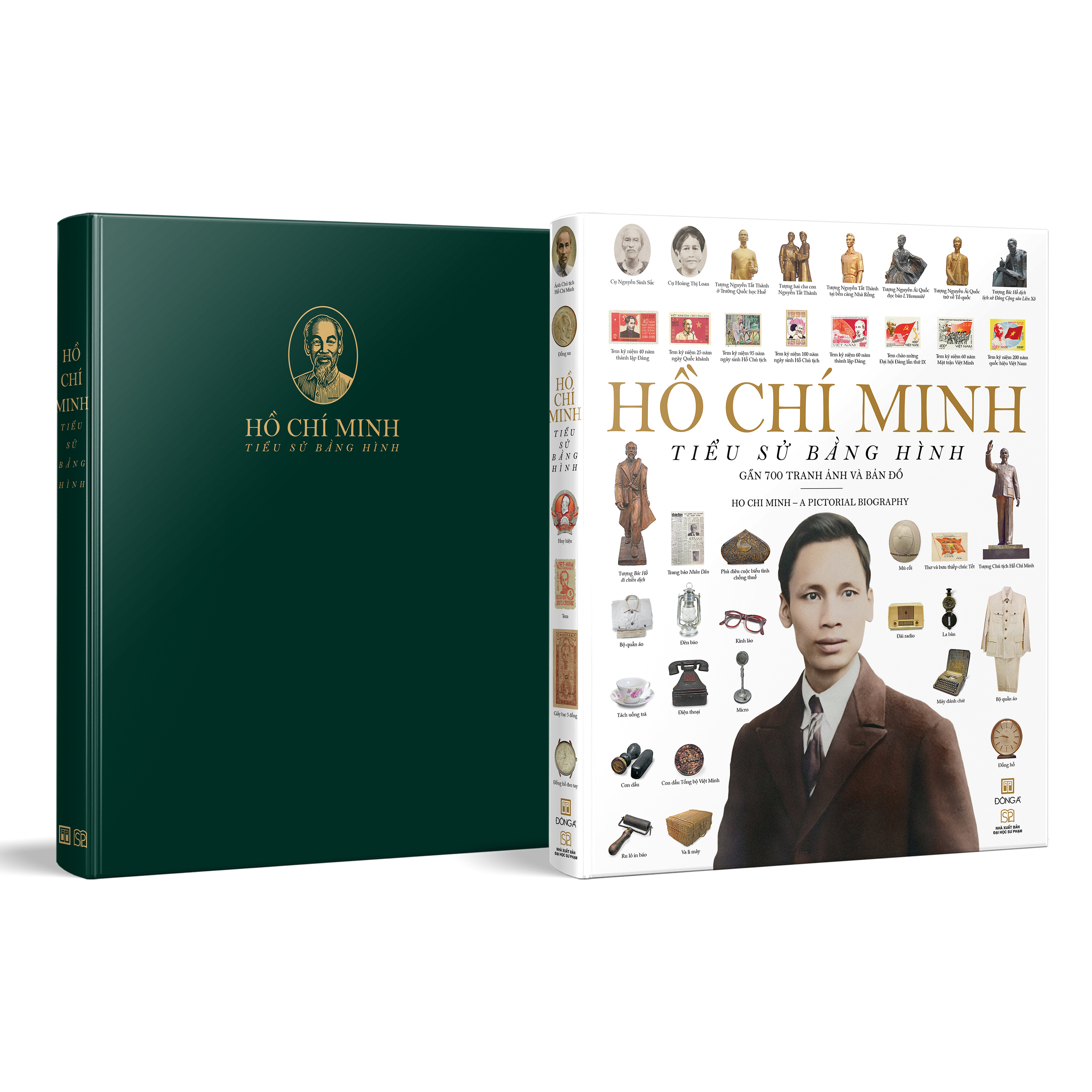 Hồ Chí Minh - Tiểu Sử Bằng Hình - Bìa Cứng - Tặng Kèm 1 Bookmark + 4 Postcard - Ảnh 5