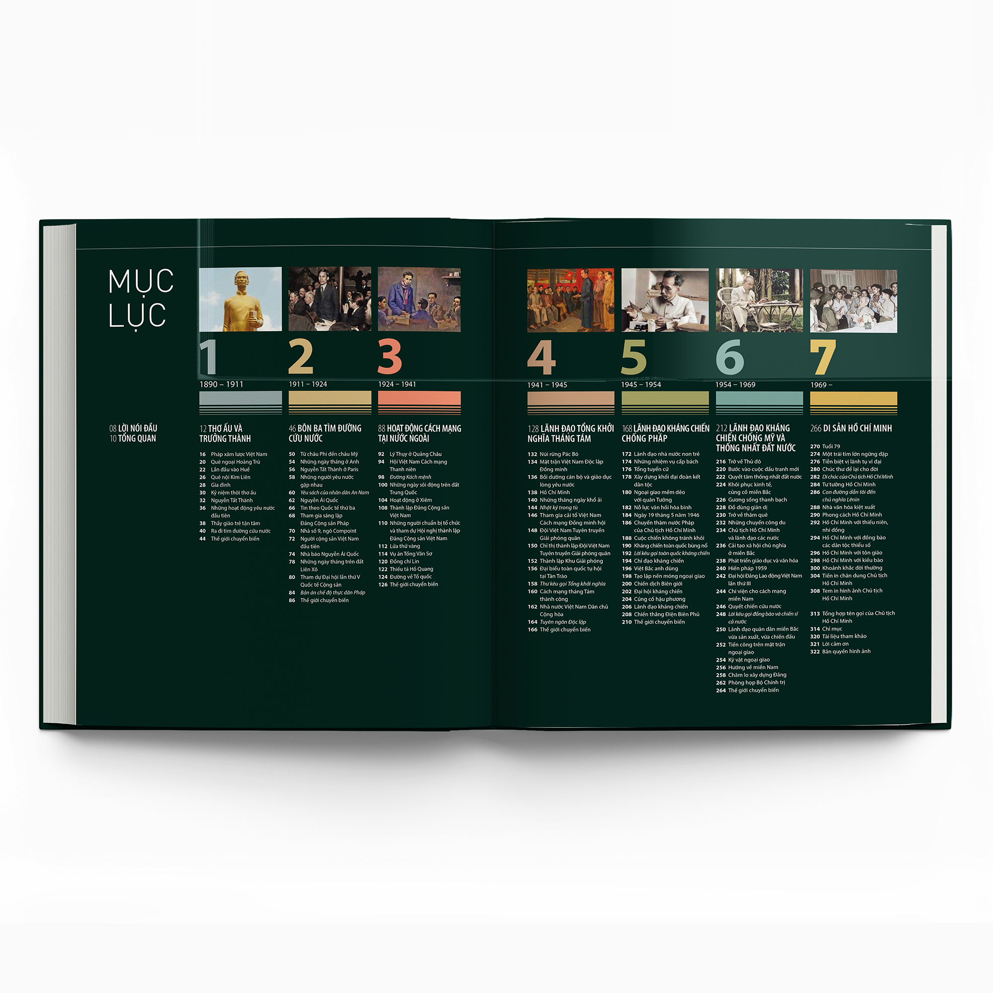 Hồ Chí Minh - Tiểu Sử Bằng Hình - Bìa Cứng - Tặng Kèm 1 Bookmark + 4 Postcard - Ảnh 7