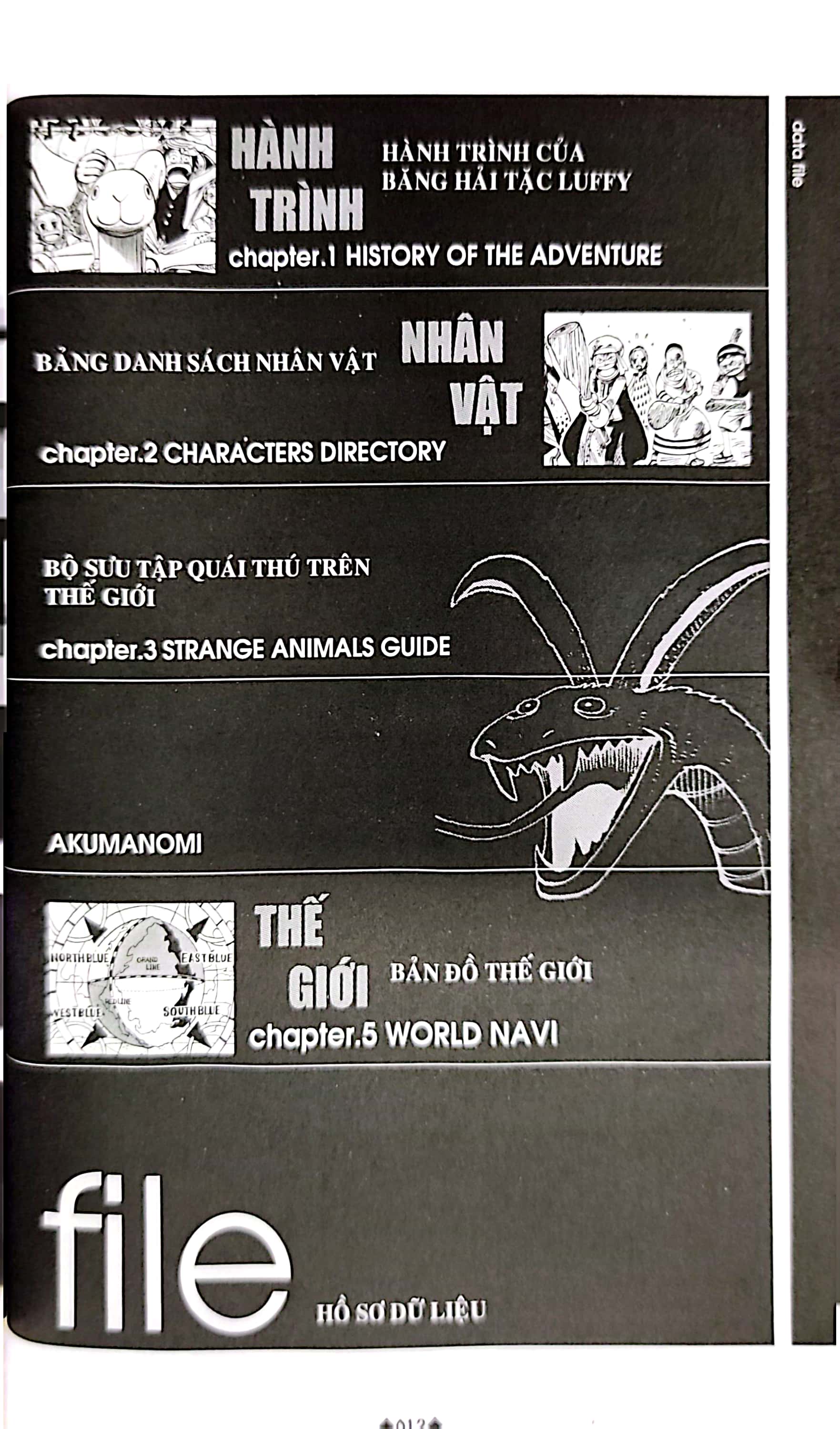 hồ sơ one piece - blue grand data file (tái bản 2022) - Ảnh 5