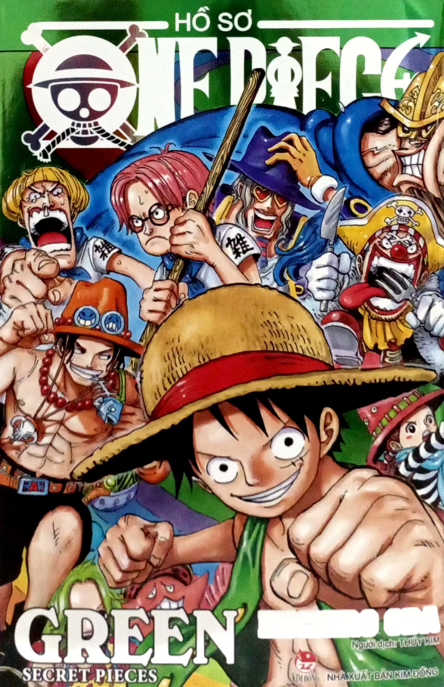hồ sơ one piece - green secret pieces (tái bản 2022) - Ảnh 2