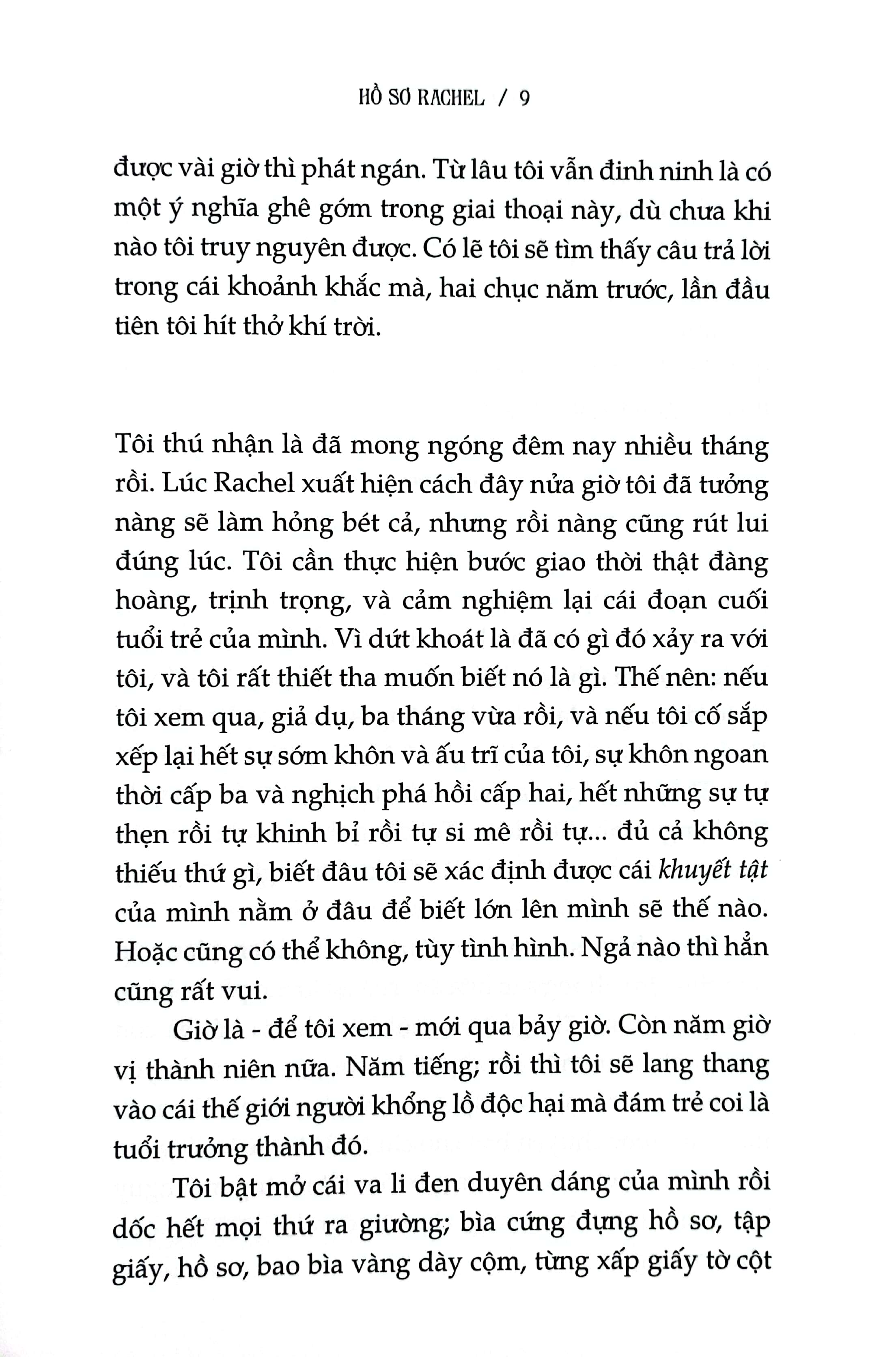 hồ sơ rachel - Ảnh 7