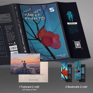 hồ sơ tâm lý phạm tội - tập 5 - bản đặc biệt - tặng kèm 2 bookmark + 1 postcard 2 mặt thiết kế độc quyền - Ảnh 2