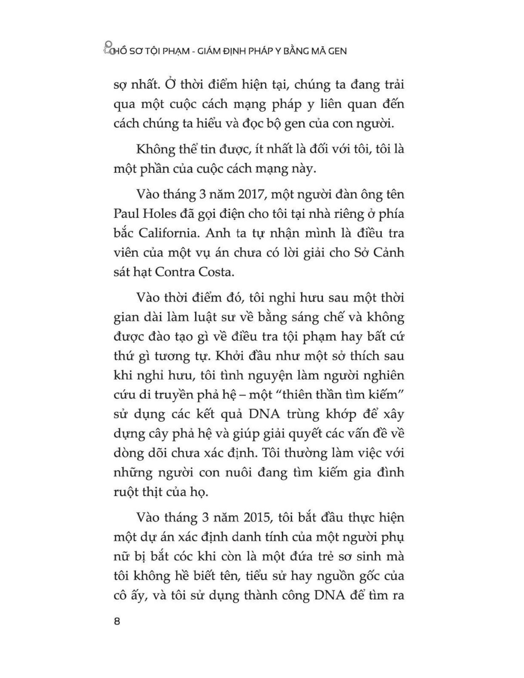 hồ sơ tội phạm - giám định pháp y bằng mã gen - Ảnh 10