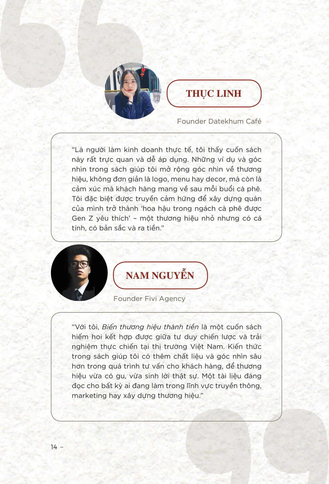 Hoa Hau Ngach - Book 1 - Bien Thuong Hieu Thanh Tien - Bi Quyet Chien Thang Moi Thi Truong - Ảnh 11