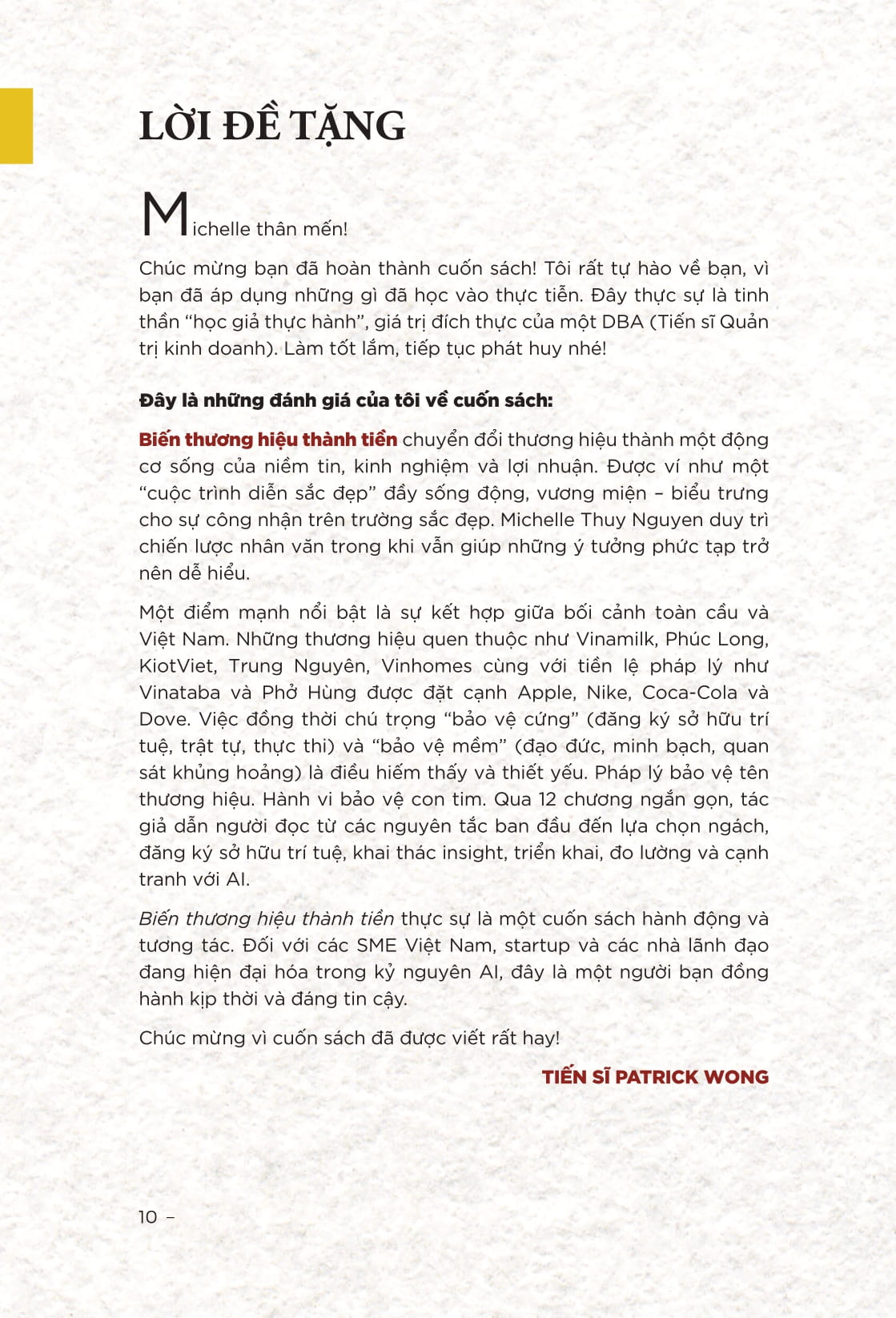 Hoa Hau Ngach - Book 1 - Bien Thuong Hieu Thanh Tien - Bi Quyet Chien Thang Moi Thi Truong - Ảnh 7