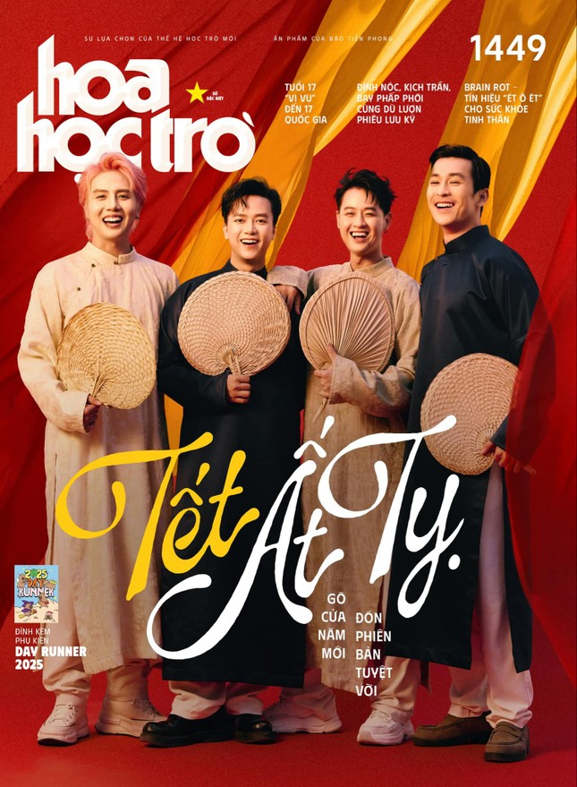 hoa học trò - số 1449 - h2tết ất tỵ - detox cảm xúc để đón năm mới thật vui! - tặng kèm sổ tay nhật ký 2025 ngập tràn vũ trụ capybara - Ảnh 2