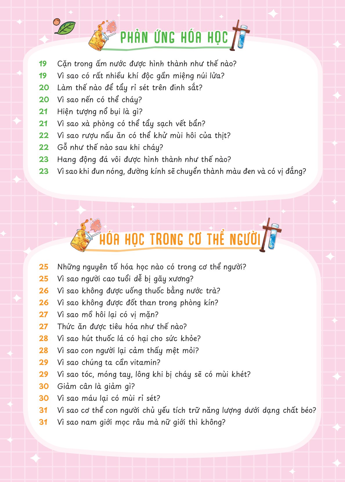 hóa học vui nhộn - những câu hỏi vì sao về hóa học - Ảnh 4