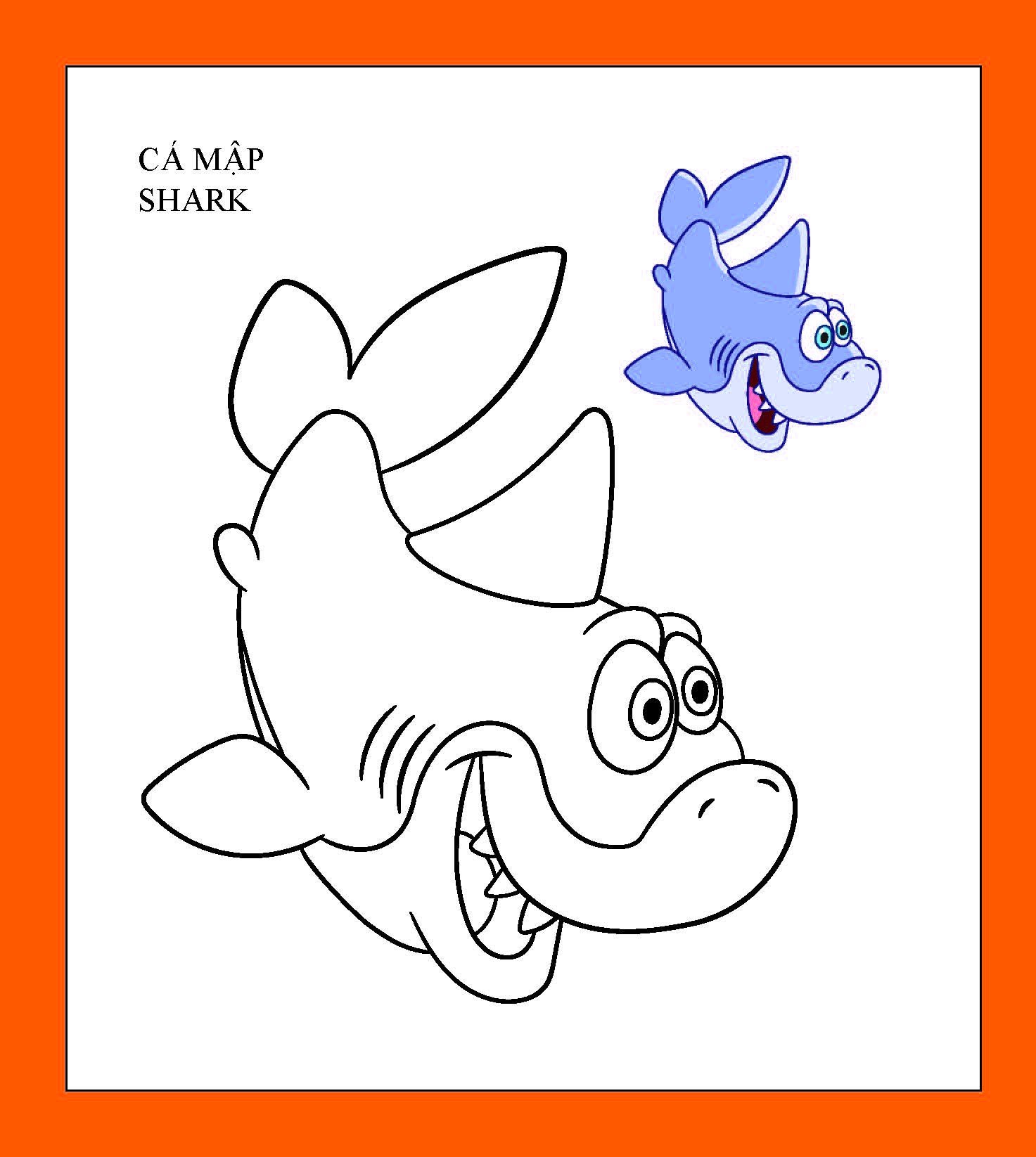 họa sĩ nhí tô màu - sinh vật biển (tái bản 2023) - Ảnh 2