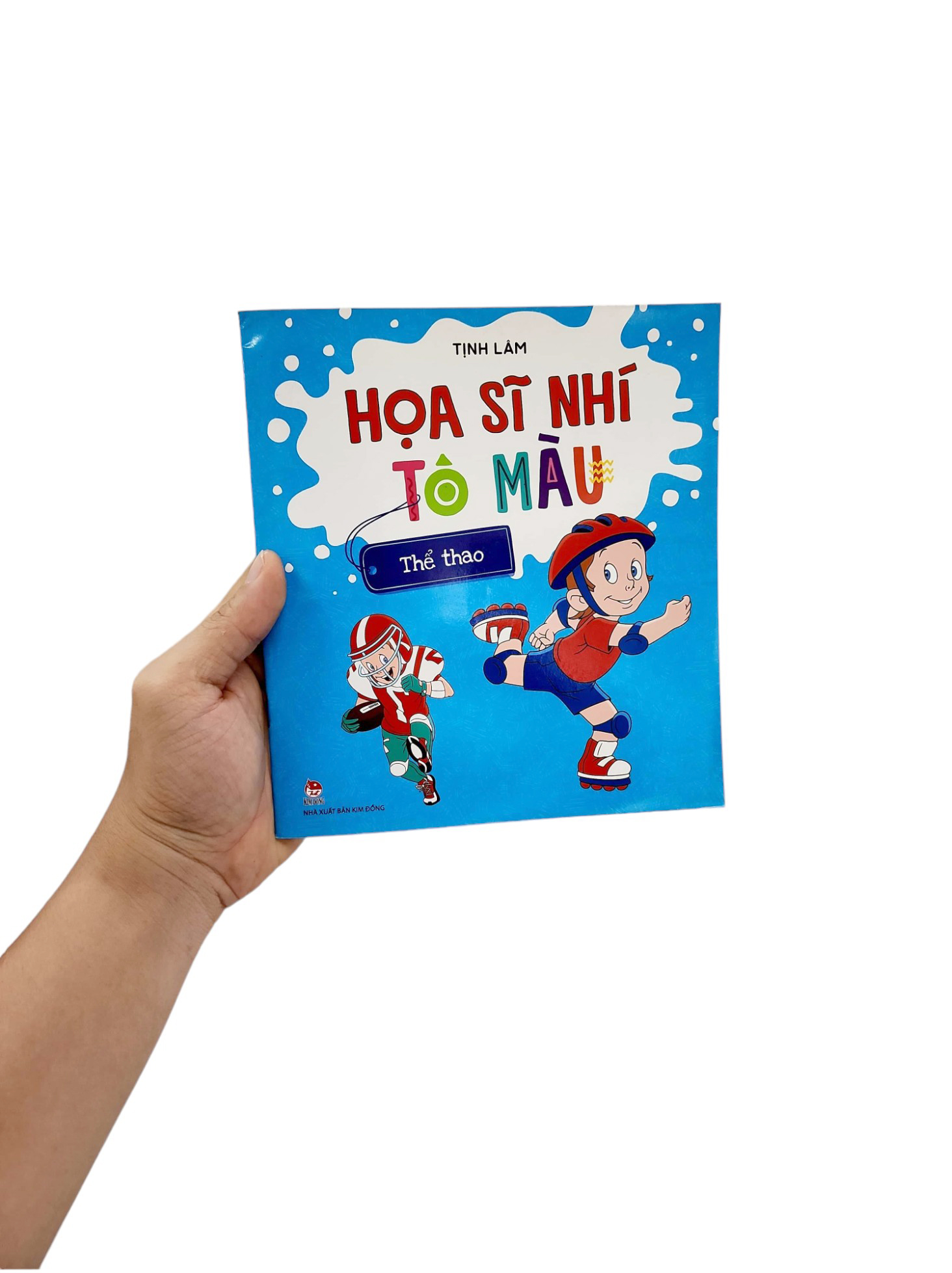 họa sĩ nhí tô màu - thể thao - Ảnh 7