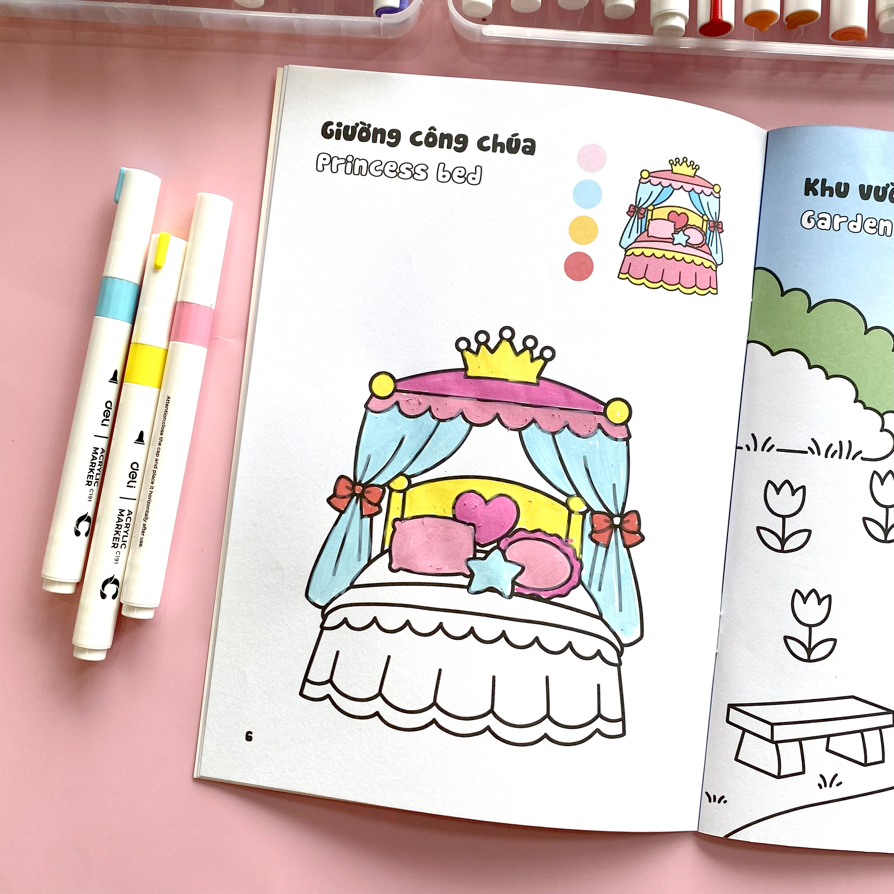 Họa Sĩ Nhí Vẽ Thế Giới - Căn Phòng Công Chúa - Ảnh 10