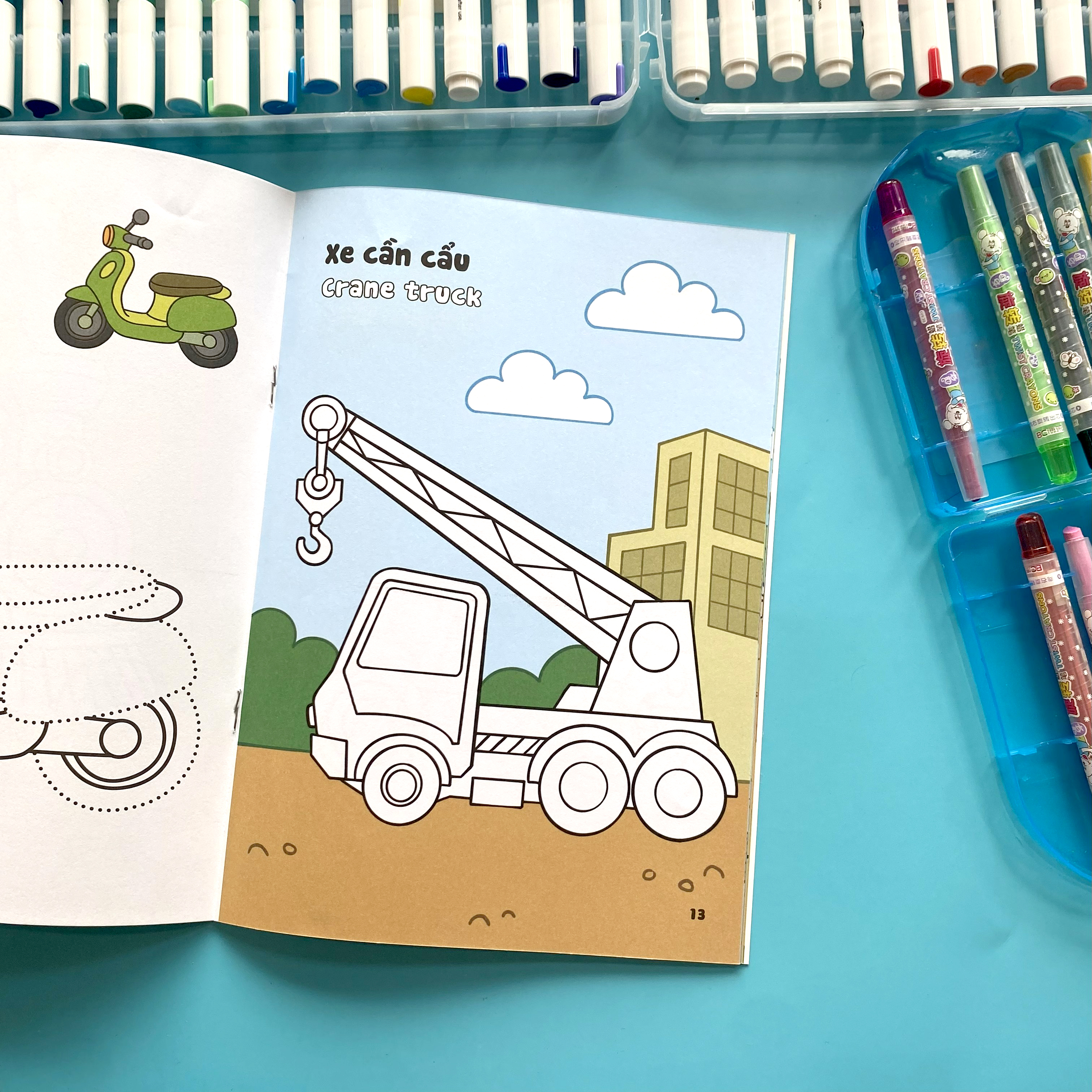 Họa Sĩ Nhí Vẽ Thế Giới - Đoàn Xe Rộn Ràng - Ảnh 10