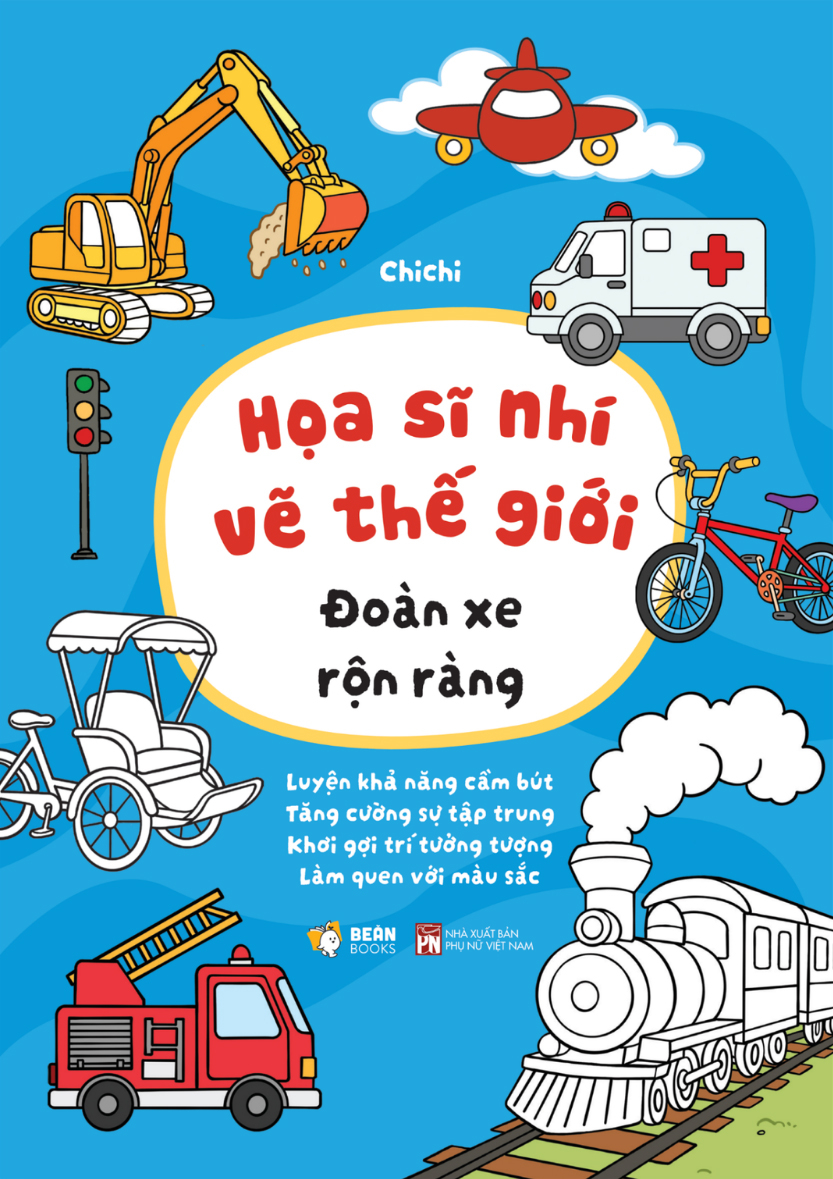 Họa Sĩ Nhí Vẽ Thế Giới - Đoàn Xe Rộn Ràng - Ảnh 3