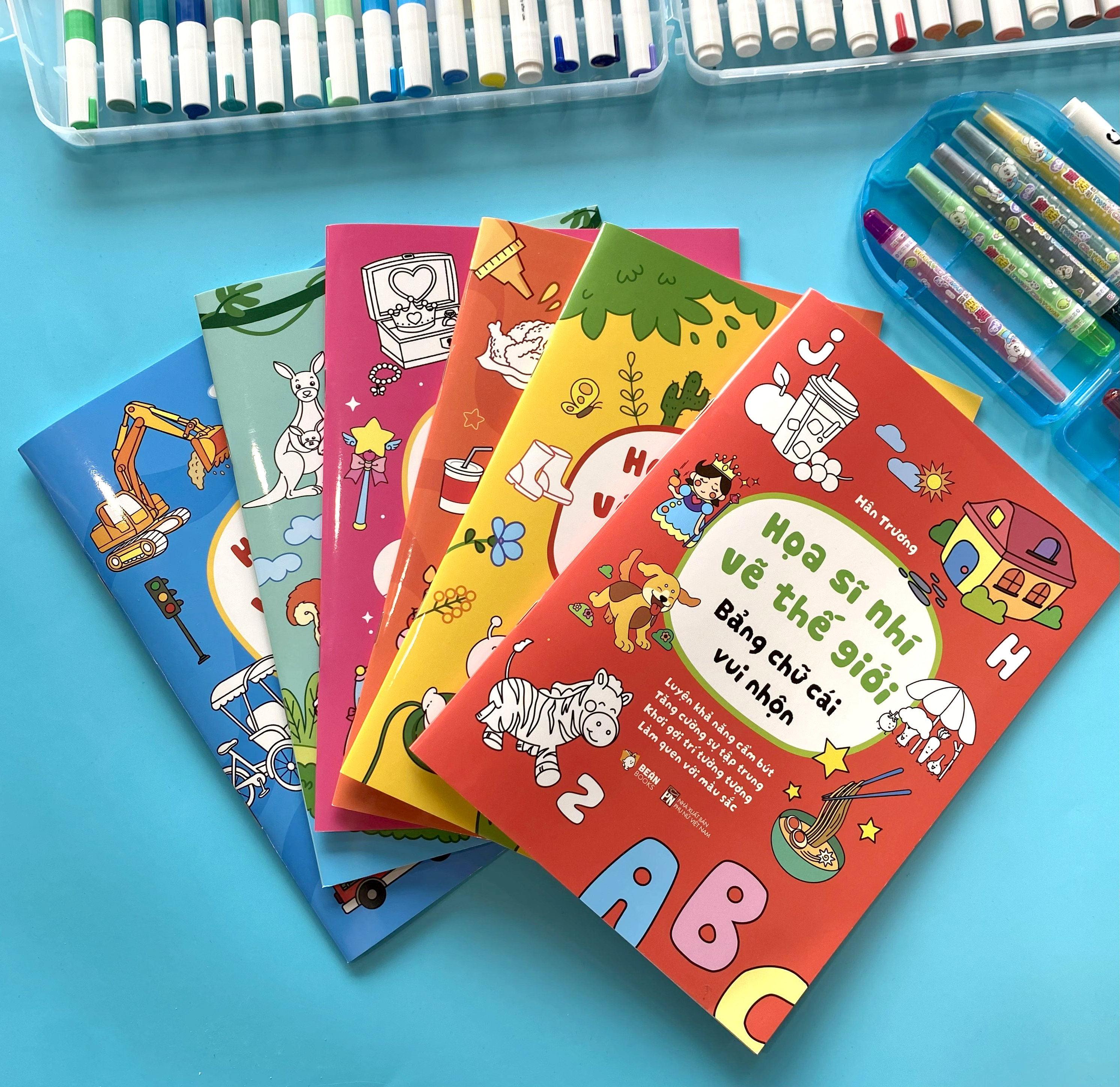 Họa Sĩ Nhí Vẽ Thế Giới - Đoàn Xe Rộn Ràng - Ảnh 9