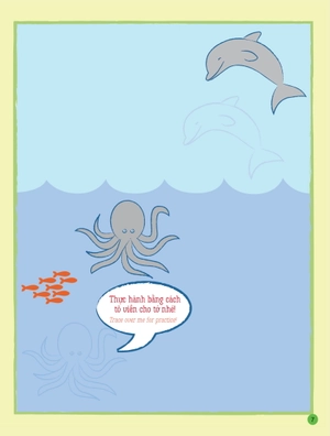 họa sĩ tí hon - learn to draw... ocean wonders! - nào, ta cùng học vẽ… đại dương diệu kỳ! - Ảnh 2