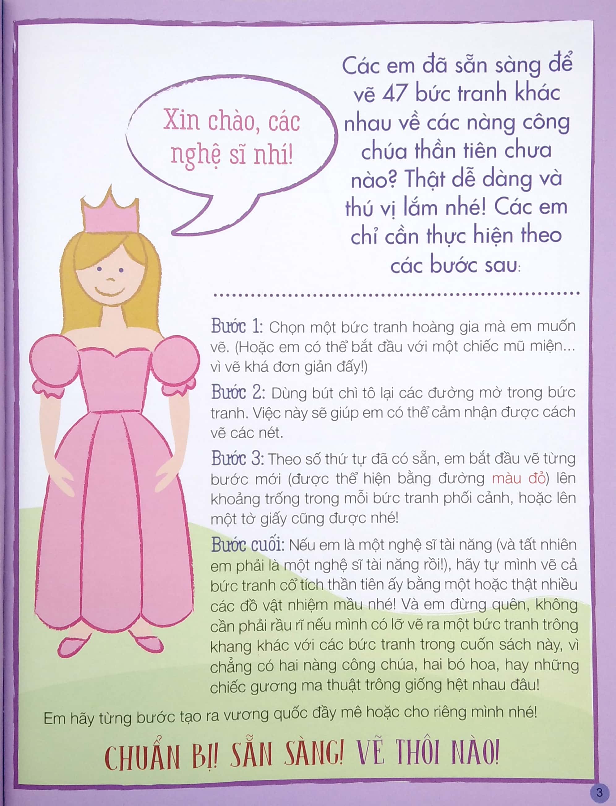họa sĩ tí hon - learn to draw... princess kingdom! - nào, ta cùng học vẽ… vương quốc công chúa! - Ảnh 2