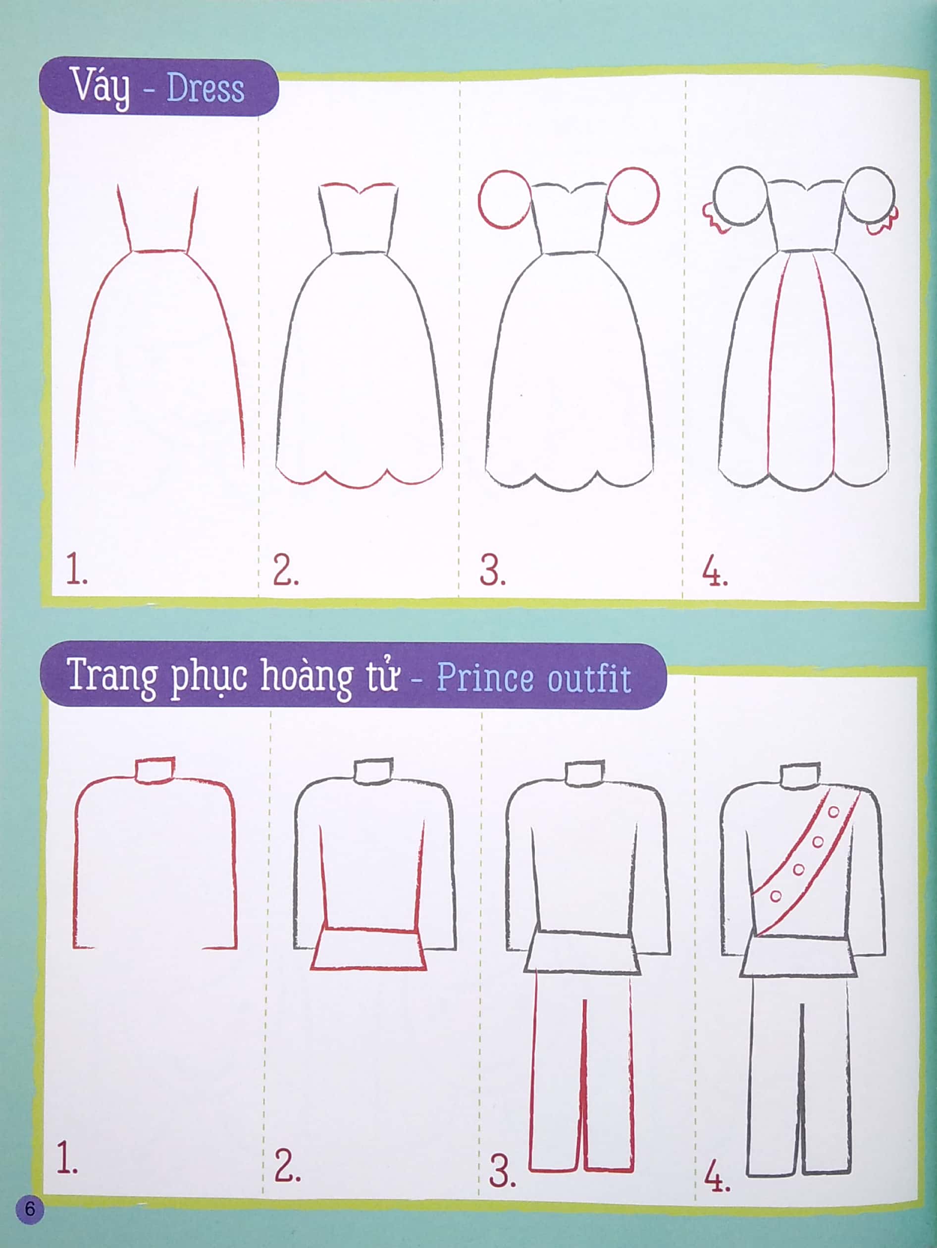 họa sĩ tí hon - learn to draw... princess kingdom! - nào, ta cùng học vẽ… vương quốc công chúa! - Ảnh 5