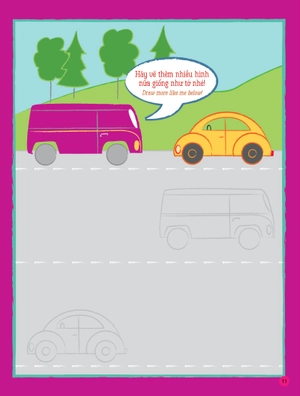 họa sĩ tí hon - nào, ta cùng học vẽ … các phương loại phương tiện! - learn to draw … things that go! - Ảnh 3