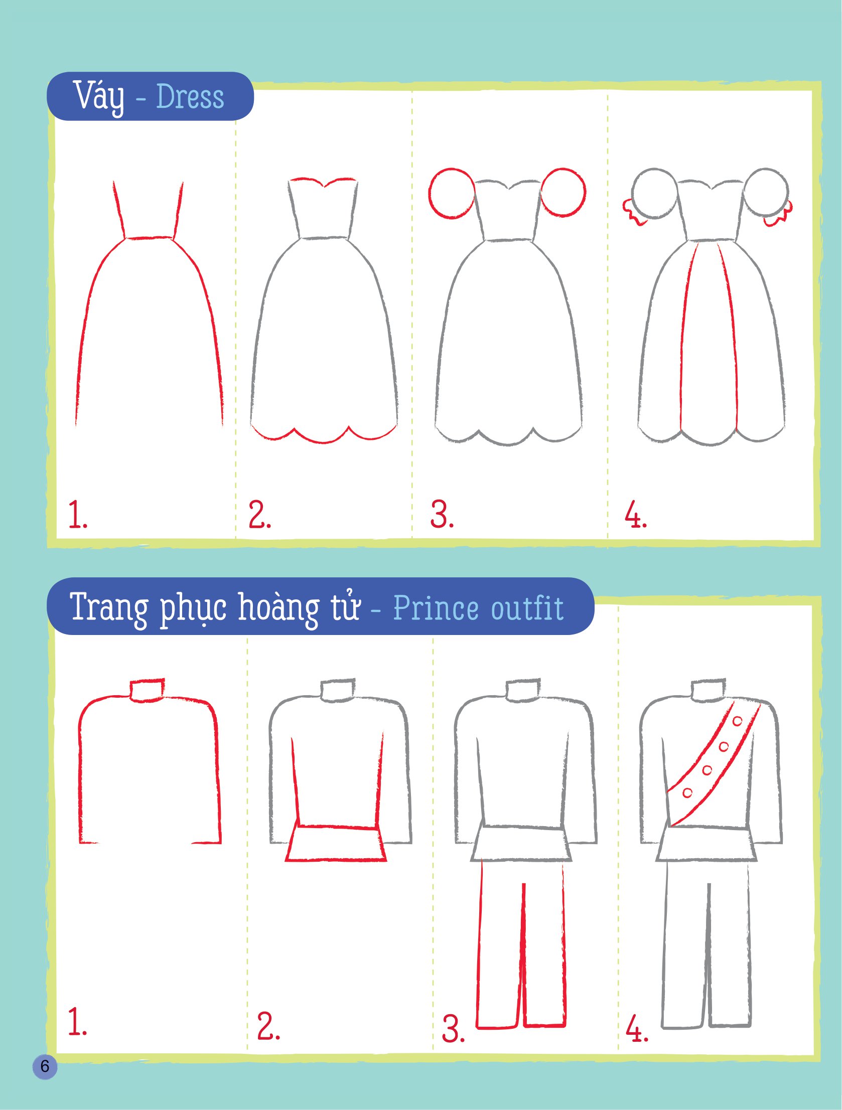 họa sĩ tí hon - nào, ta cùng học vẽ … vương quốc công chúa! - learn to draw … princess kingdom! - Ảnh 3