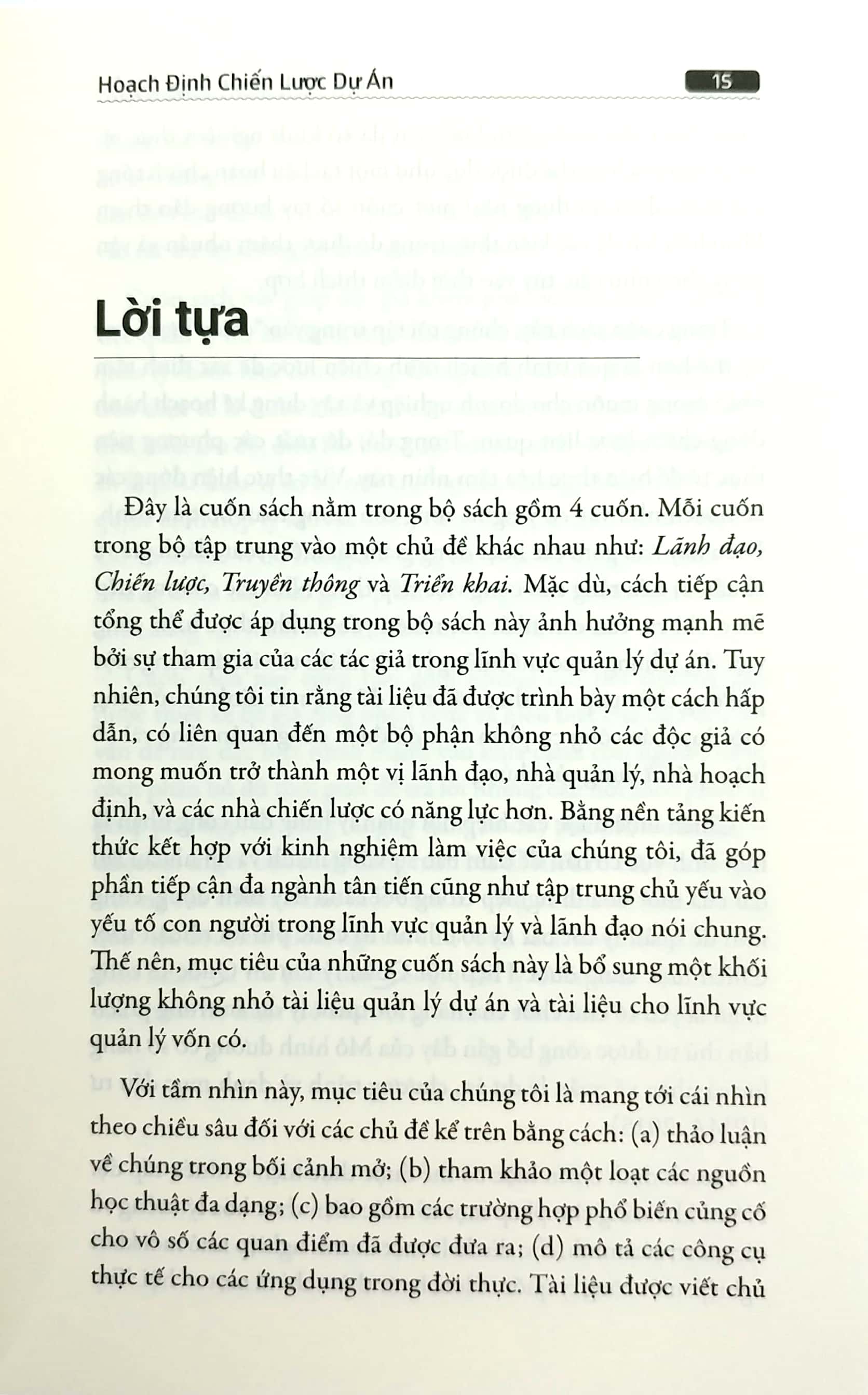 Hoạch Định Chiến Lược Dự Án - Ảnh 4