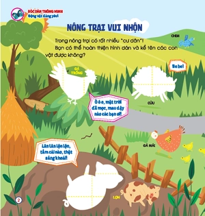 hoàn thiện kỹ năng 3-7 tuổi - bóc dán hình thông minh - động vật đáng yêu - Ảnh 4