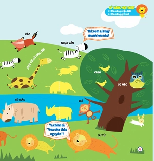 hoàn thiện kỹ năng 3-7 tuổi - bóc dán hình thông minh - động vật đáng yêu - Ảnh 6