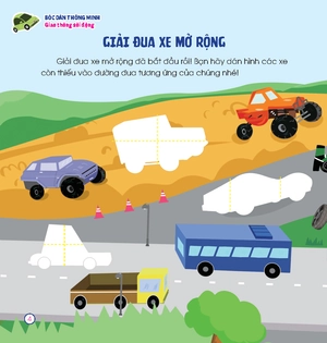 hoàn thiện kỹ năng 3-7 tuổi - bóc dán hình thông minh - giao thông sôi động - Ảnh 6