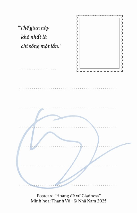 Hoàng Đế Xứ Gladness - Bìa Cứng - Tặng Kèm Postcard Có Chữ Ký Tác Giả - Độc Quyền Fahasa - Ảnh 4