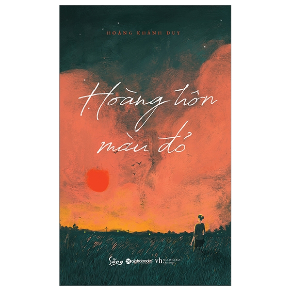 hoàng hôn màu đỏ