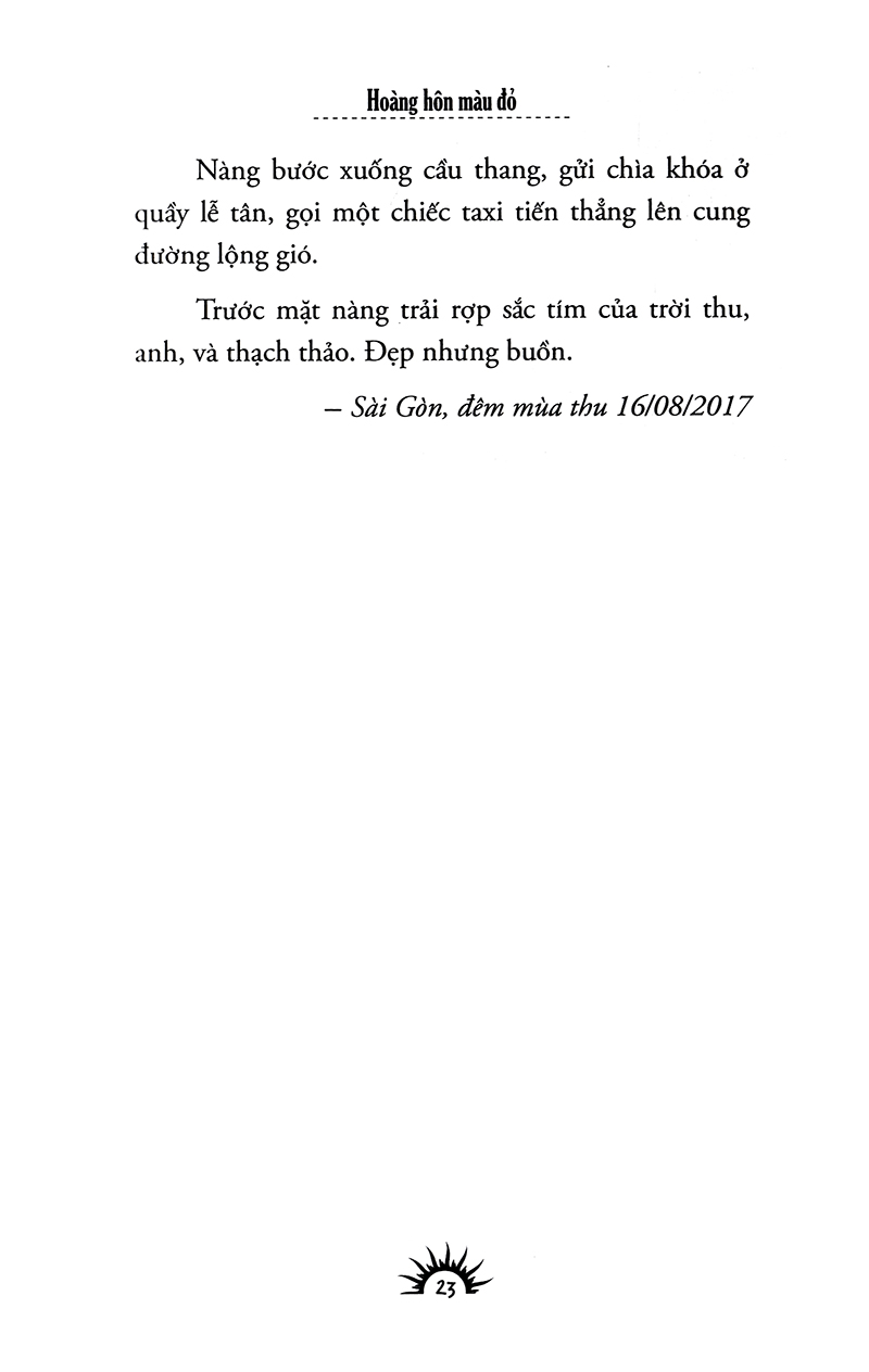 hoàng hôn màu đỏ - Ảnh 18