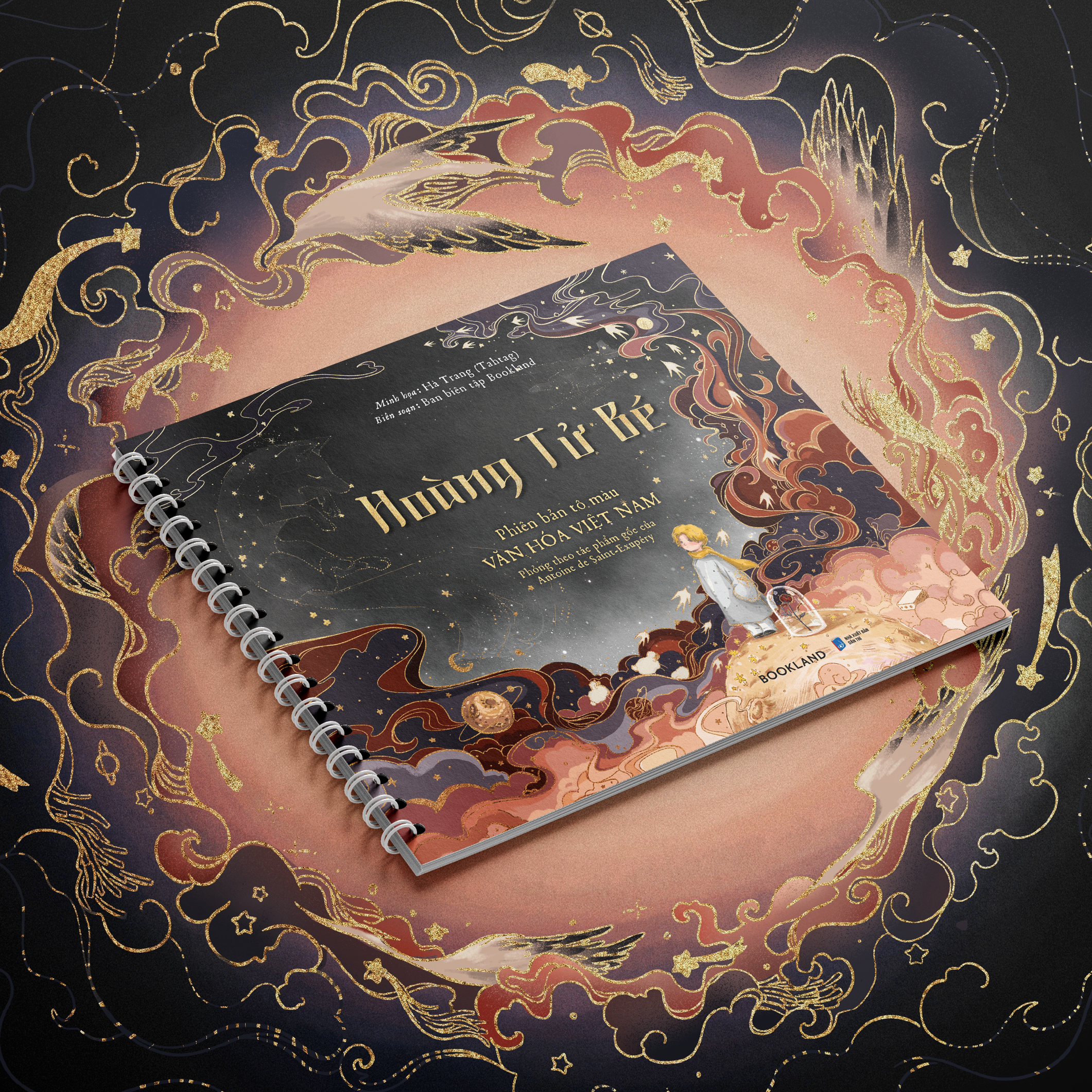 Hoàng Tử Bé - Phiên Bản Tô Màu Văn Hóa Việt Nam - Bản Đặc Biệt - Tặng Kèm Móc Khóa Hoàng Tử Bé - Ảnh 4