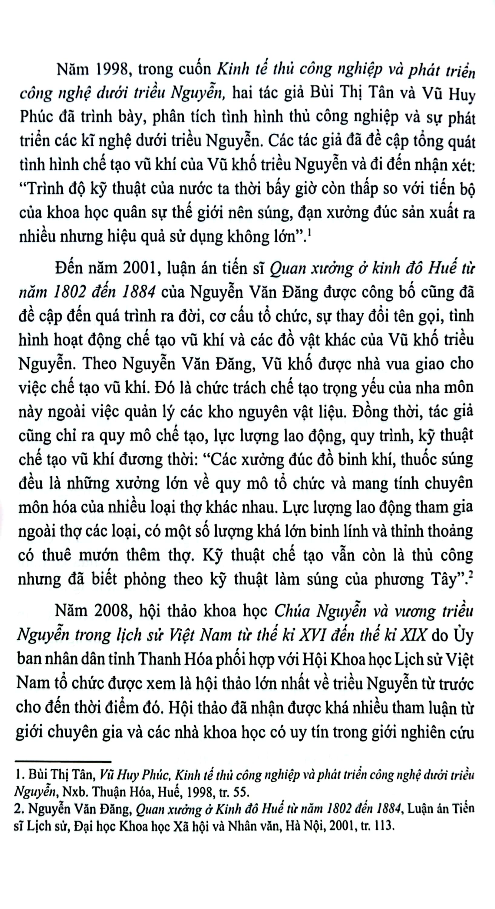 hoạt động chế tạo và quản lý sử dụng vũ khí dưới triều nguyễn giai đoạn 1802 - 1883 (sách chuyên khảo) - Ảnh 6