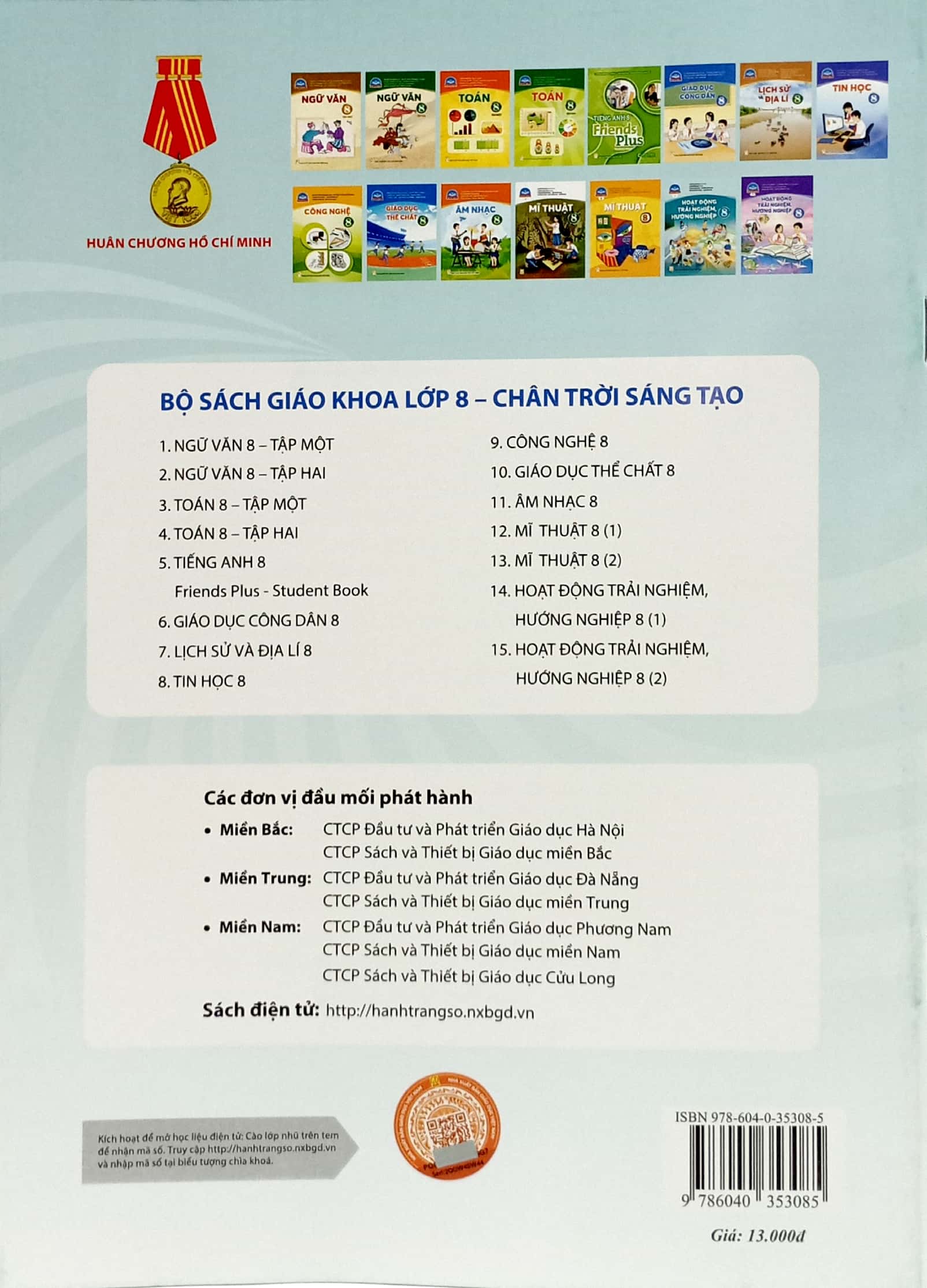 hoạt động trải nghiệm, hướng nghiệp 8 - bản 1 (chân trời sáng tạo) (chuẩn) - Ảnh 6