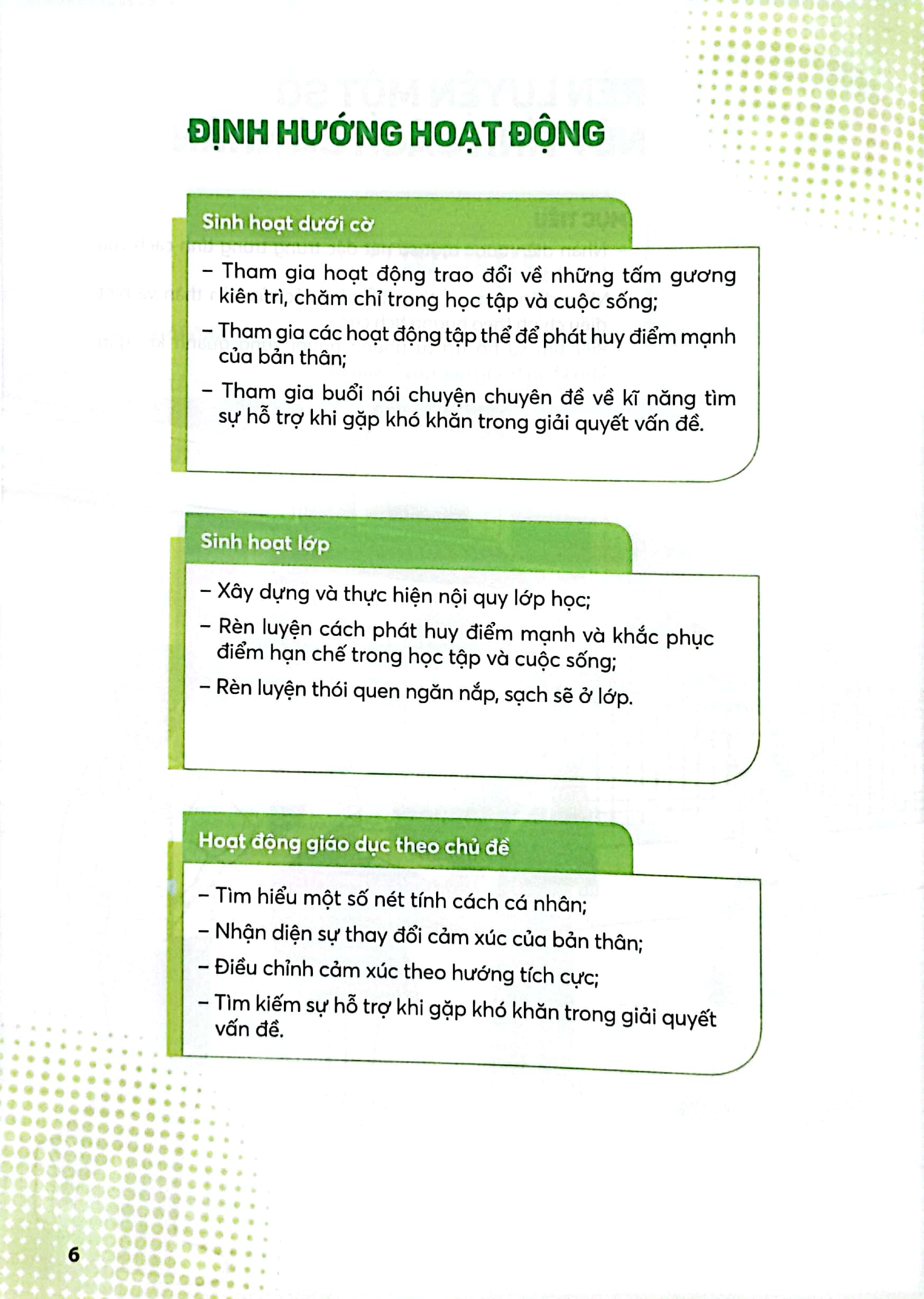 hoạt động trải nghiệm, hướng nghiệp 8 - bản 2 (chân trời sáng tạo) (chuẩn) - Ảnh 5