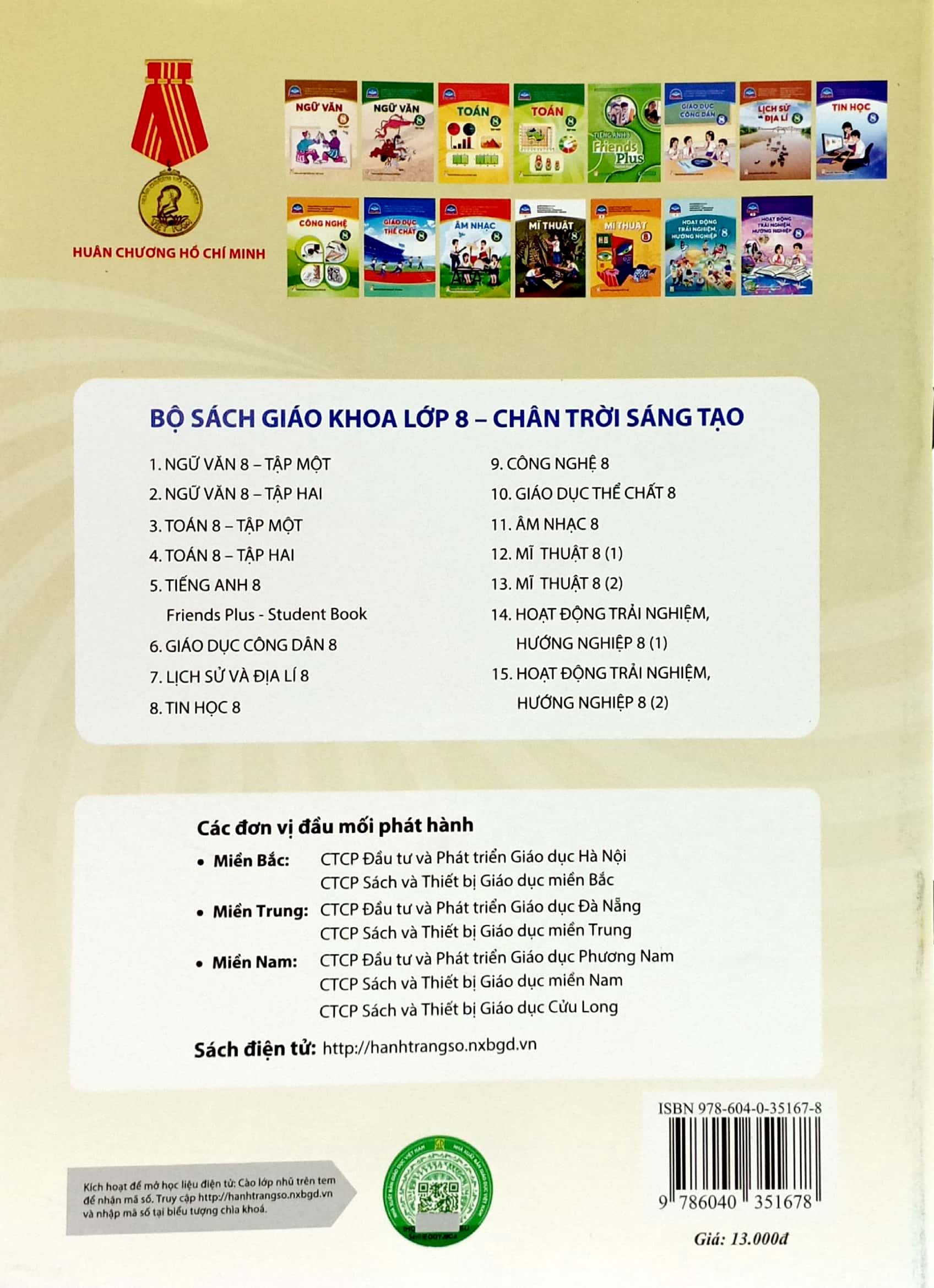 hoạt động trải nghiệm, hướng nghiệp 8 - bản 2 (chân trời sáng tạo) (chuẩn) - Ảnh 6