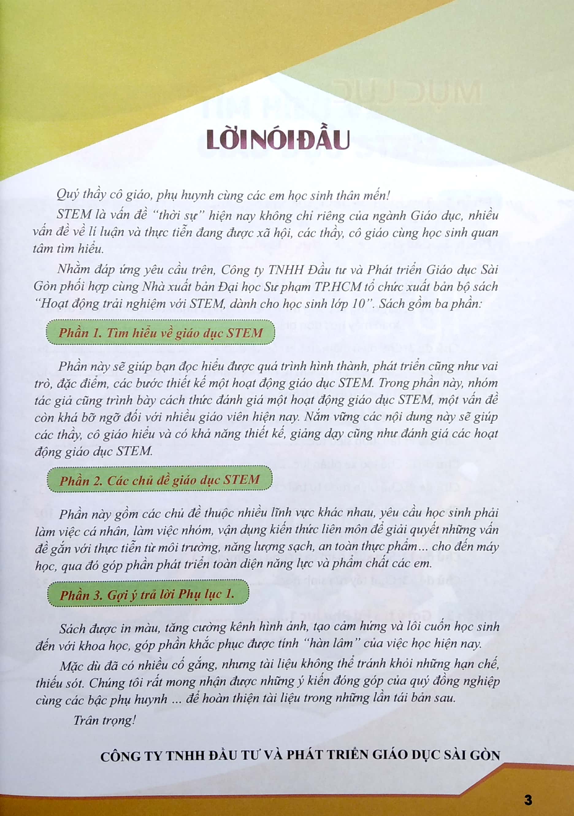 hoạt động trải nghiệm với steam dành cho học sinh - lớp 10 - Ảnh 3